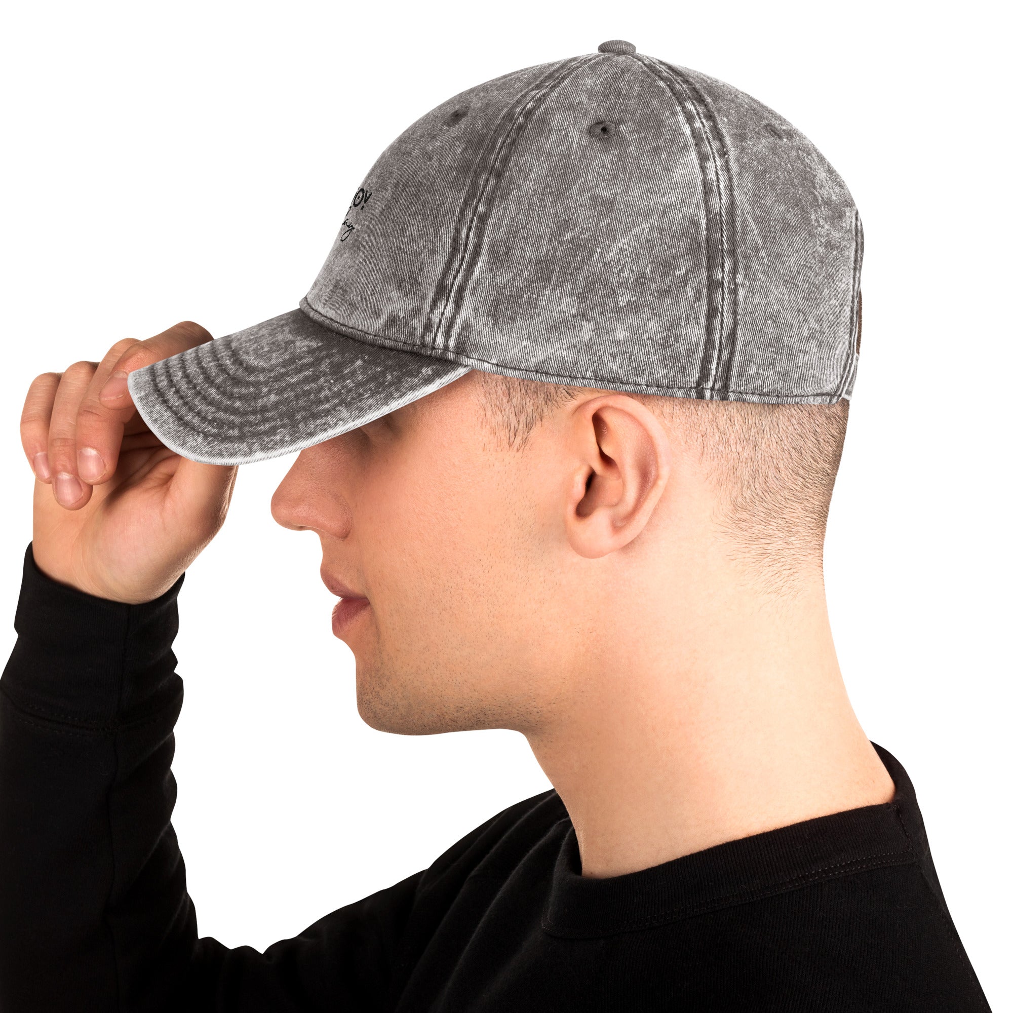 ENJOY TODAY - Vintage Cotton Twill Cap