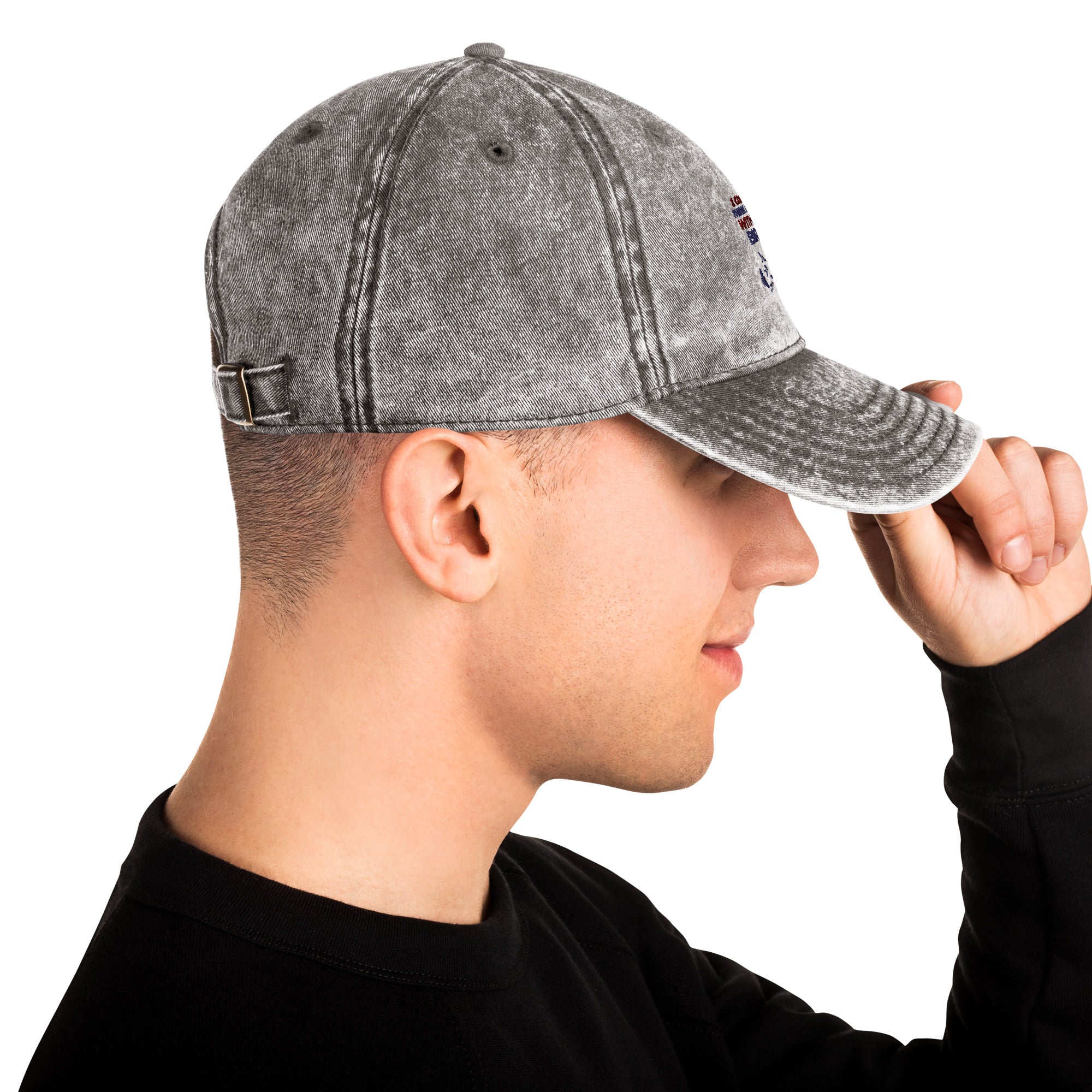 I CANNOT THINK MYSELF WITHOUT BIRDS - Vintage Cotton Twill Cap