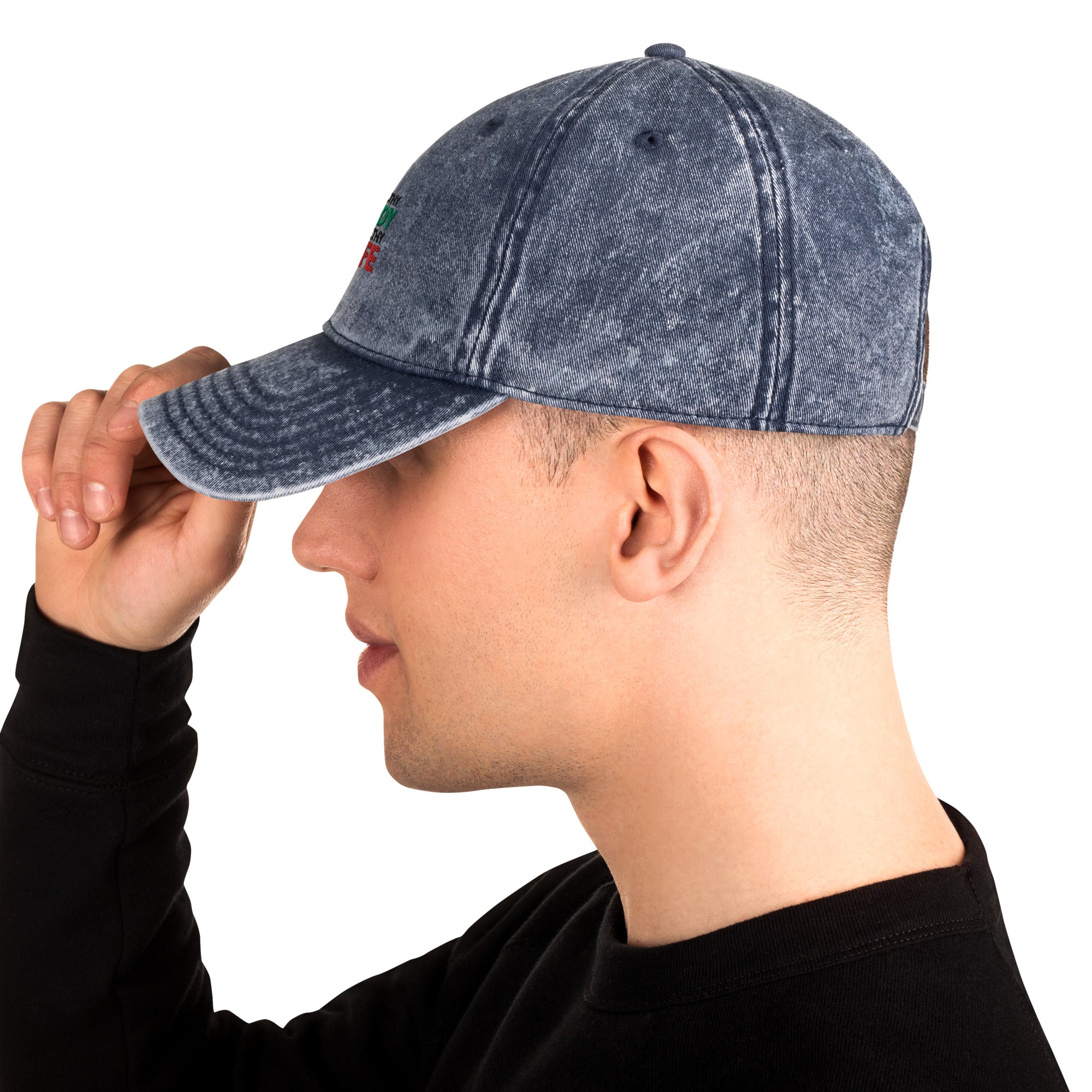 HEALTHY BODY HEALTHY LIFE - Vintage Cotton Twill Cap