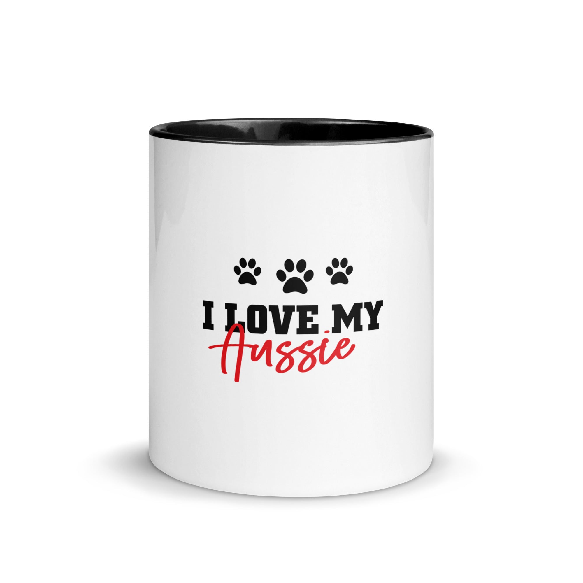 I LOVE MY AUSSIE - Mug with Color Inside