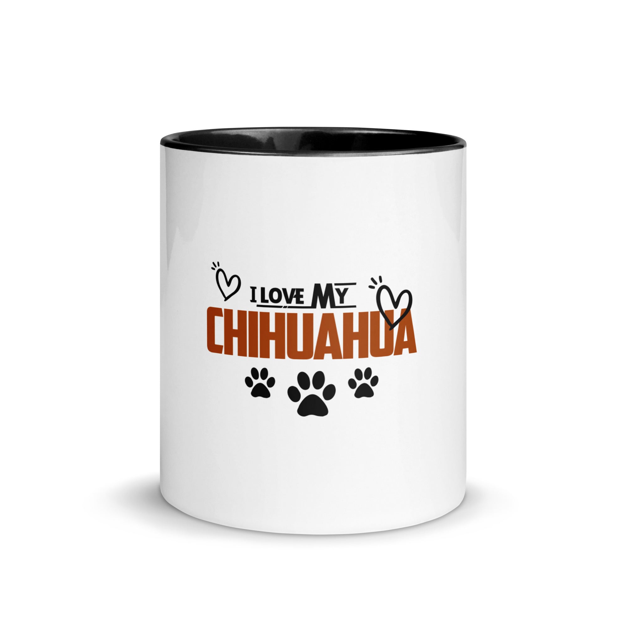 I LOVE MY CHIHUAHUA - Mug with Color Inside