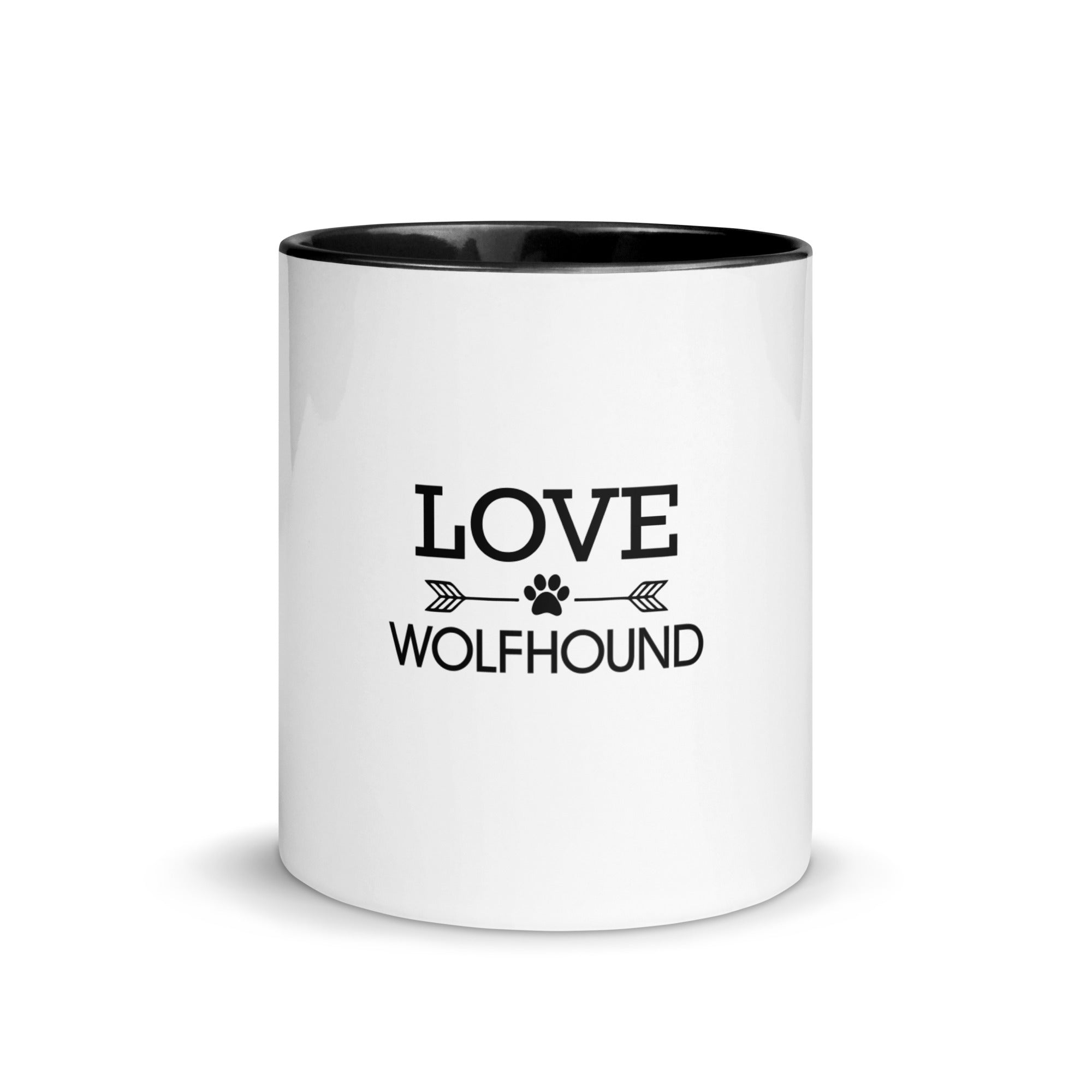 LOVE WOLFHOUND - Mug with Color Inside