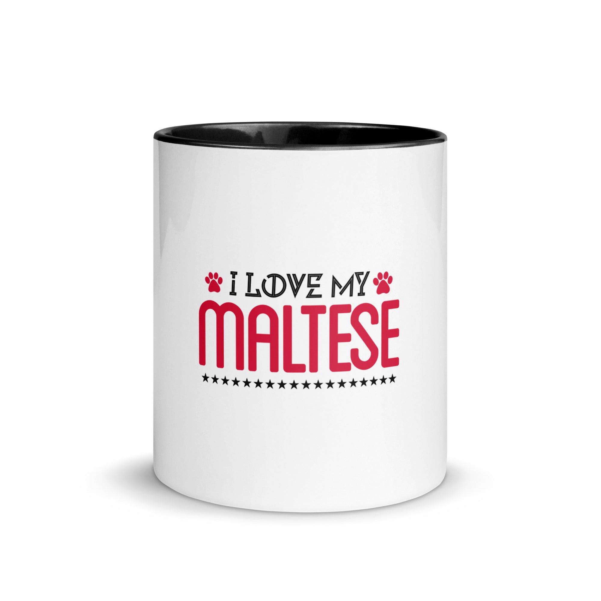 I LOVE MY MALTESE - Mug with Color Inside