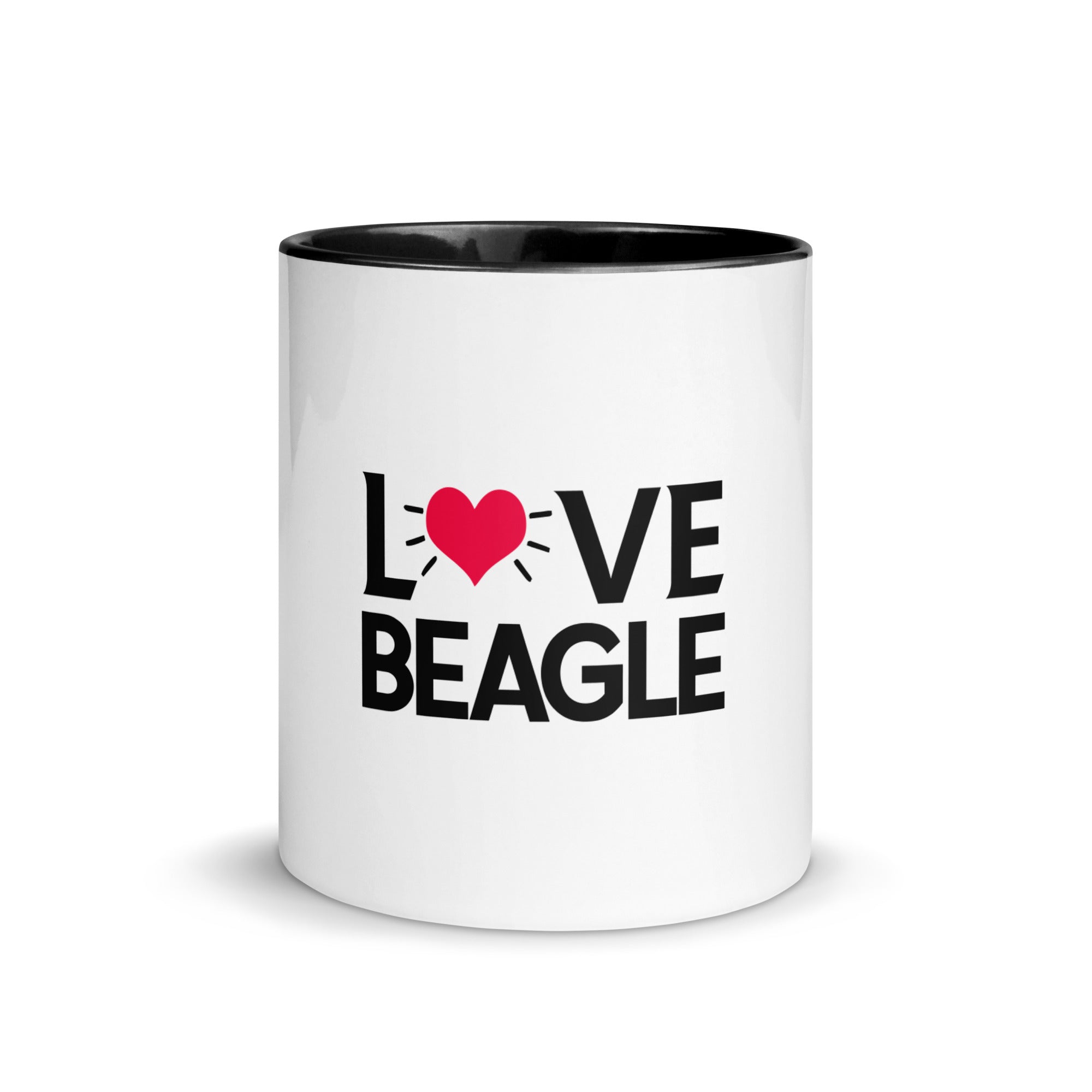 LOVE BEAGLE - Mug with Color Inside