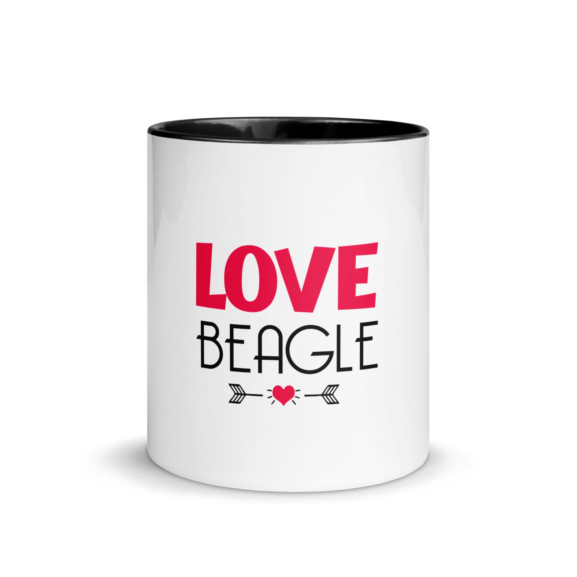 LOVE BEAGLE - Mug with Color Inside