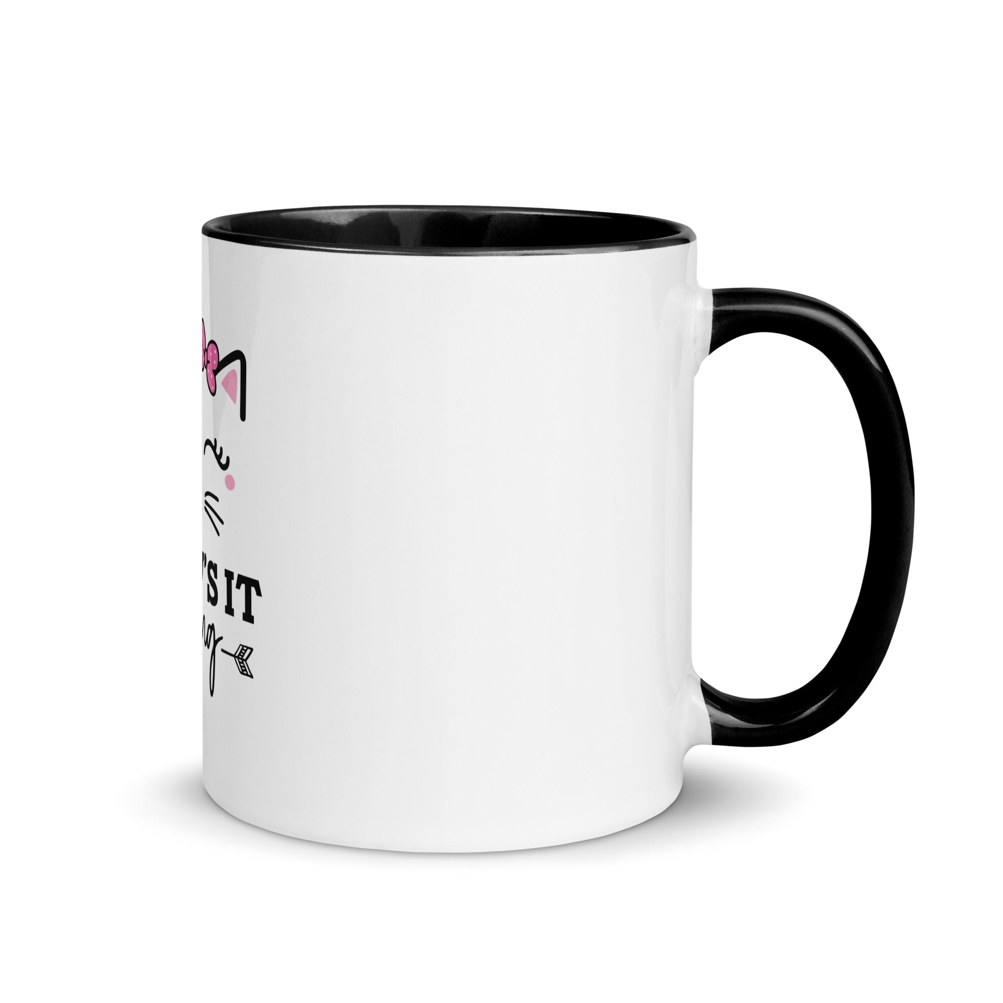 MEOW'S IT GOING - Mug with Color Inside