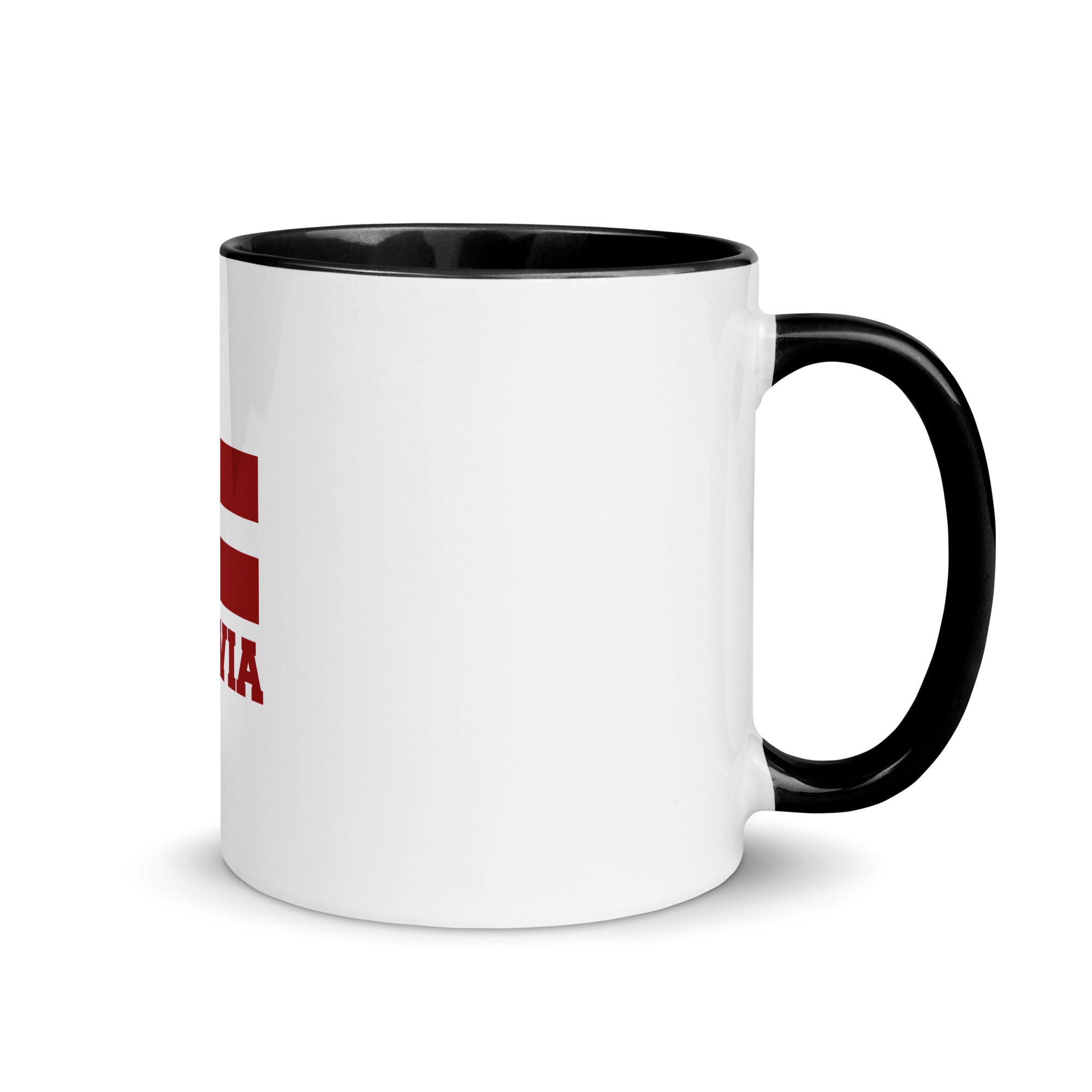 LATVIA - Mug with Color Inside