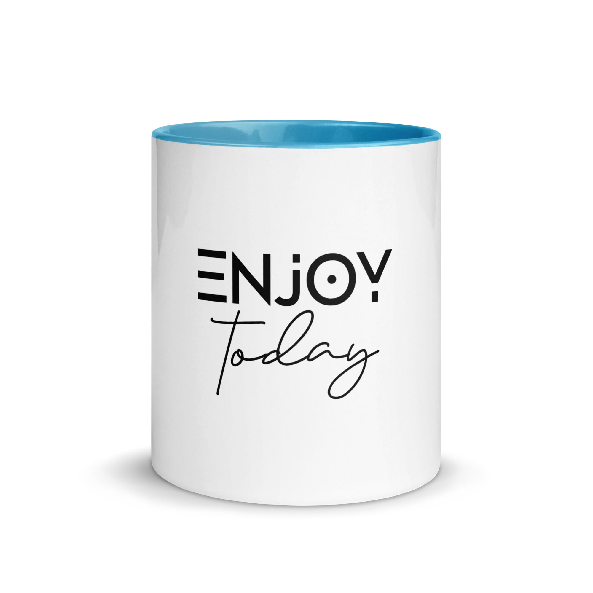 ENJOY TODAY - Mug with Color Inside