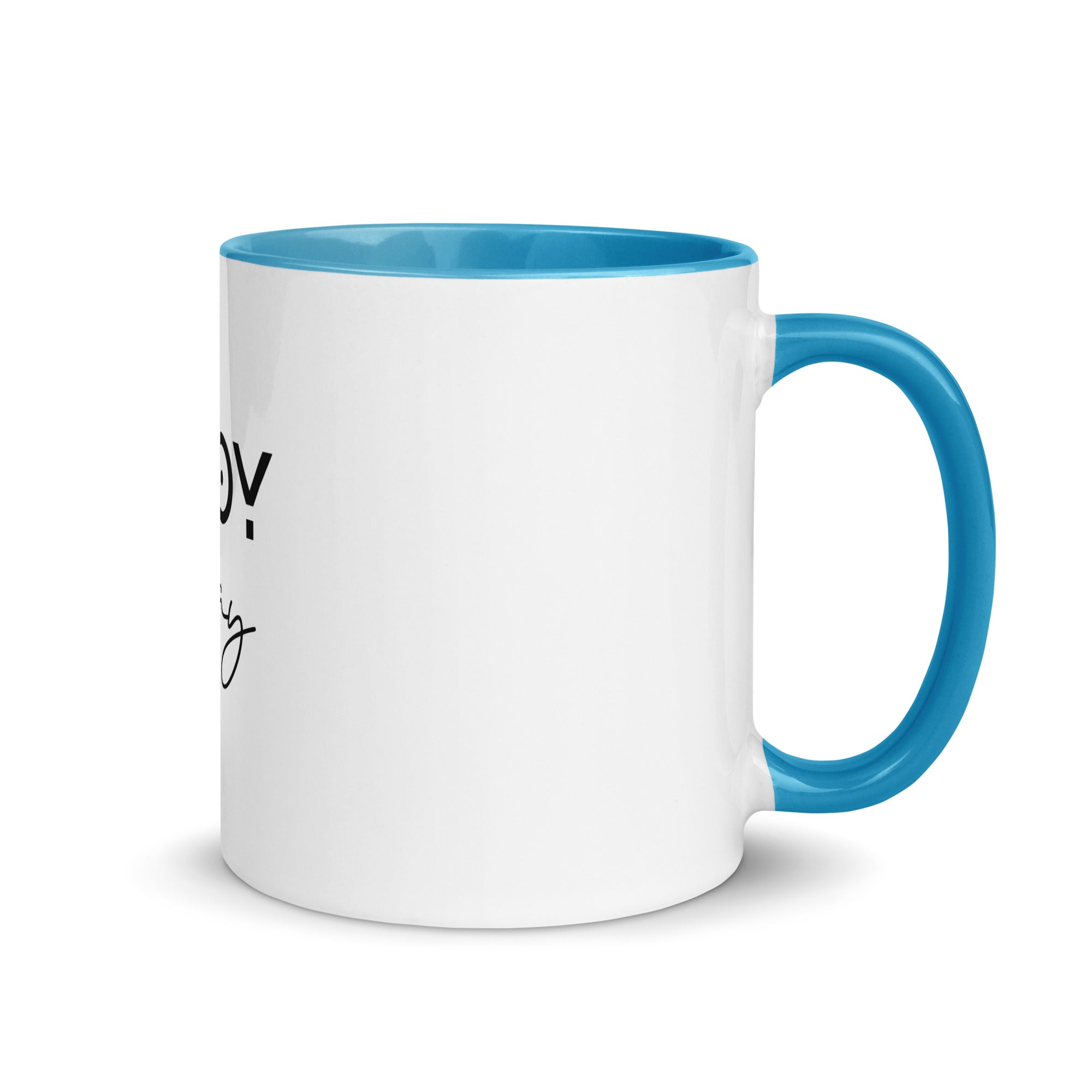 ENJOY TODAY - Mug with Color Inside