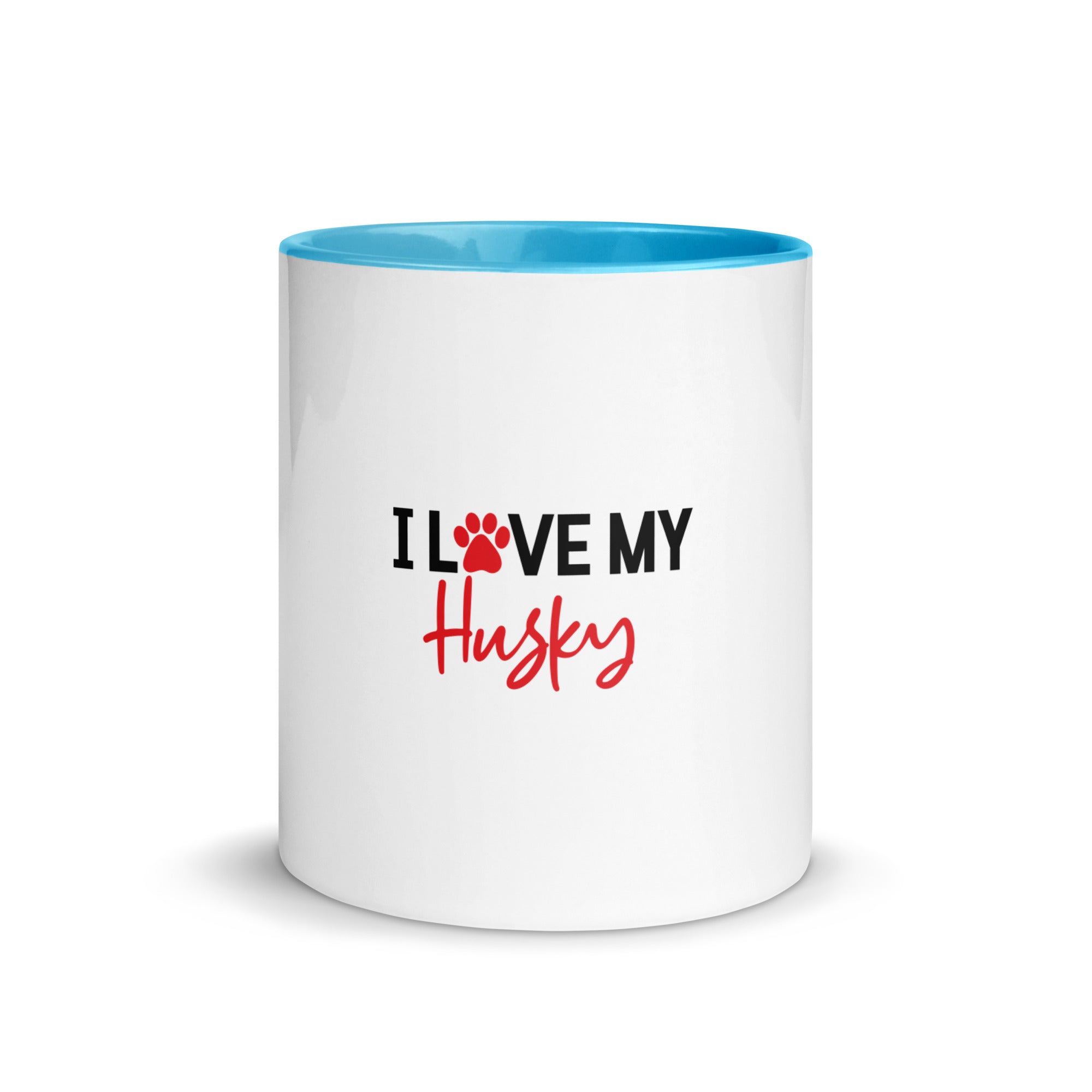 I LOVE MY HUSKY - Mug with Color Inside