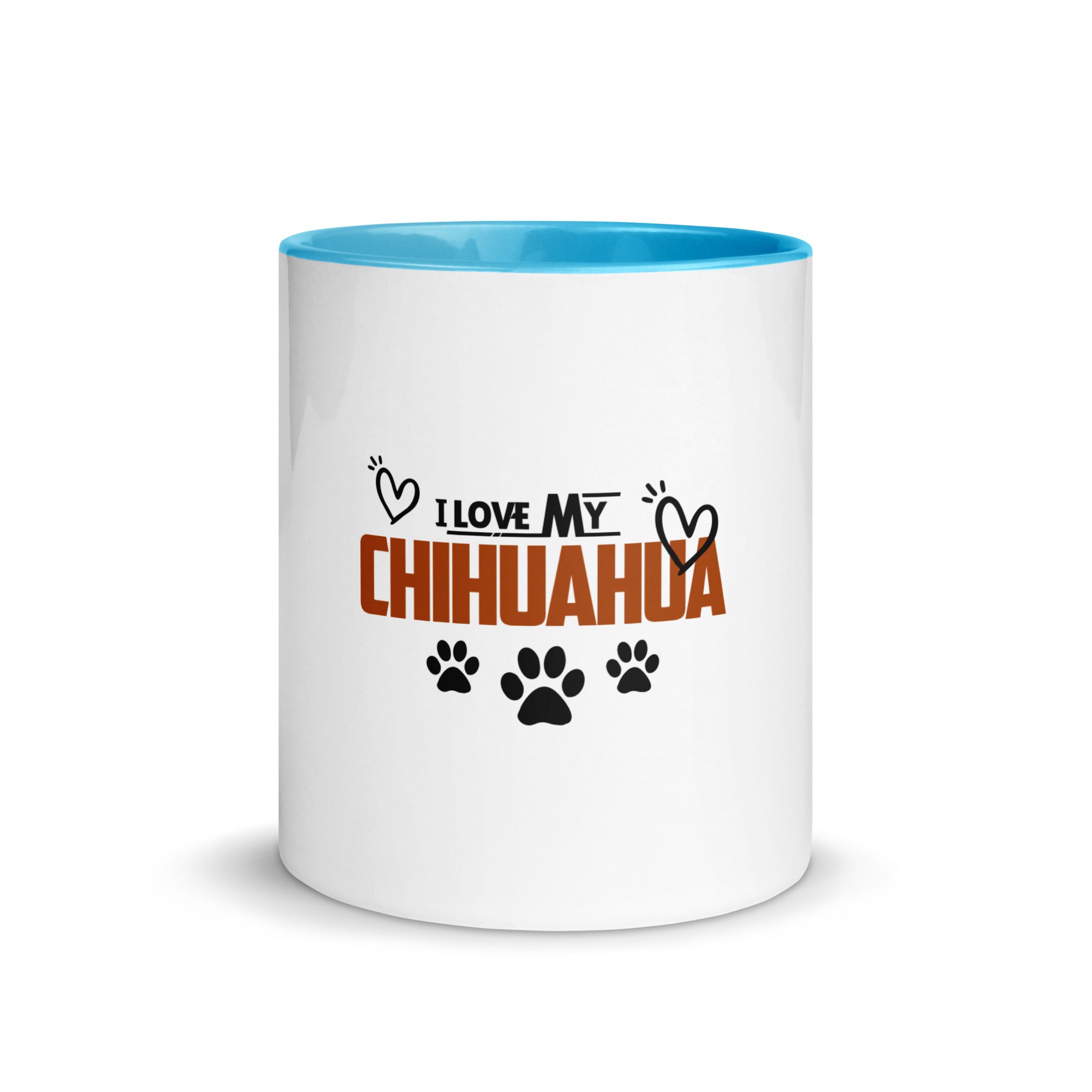 I LOVE MY CHIHUAHUA - Mug with Color Inside