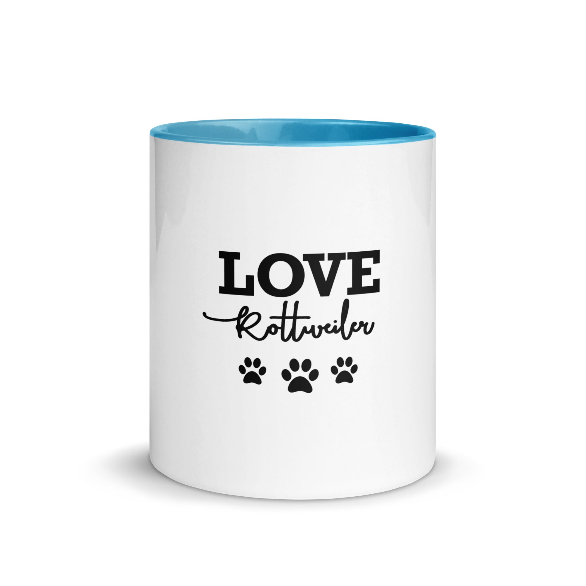 LOVE ROTTWEILER - Mug with Color Inside
