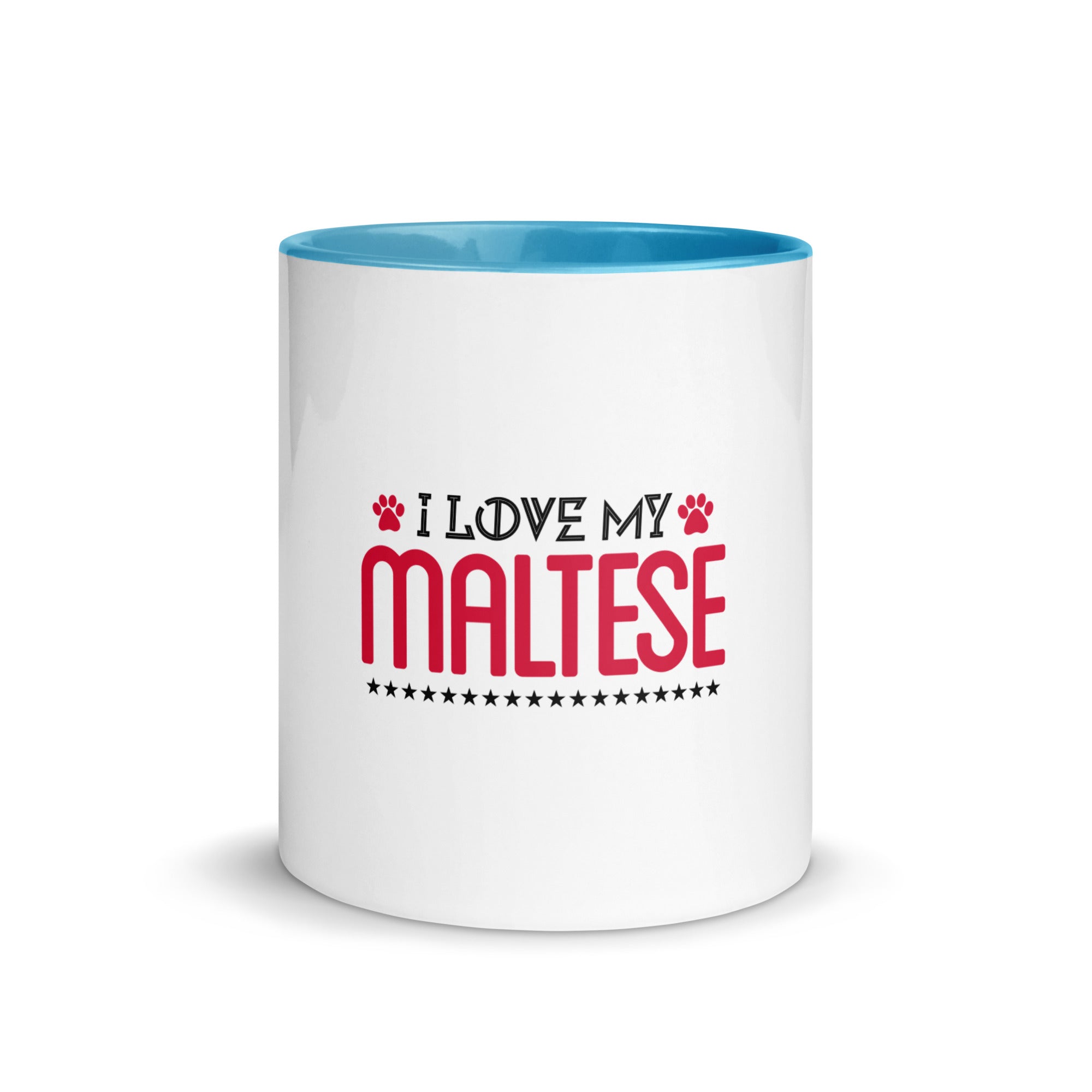 I LOVE MY MALTESE - Mug with Color Inside