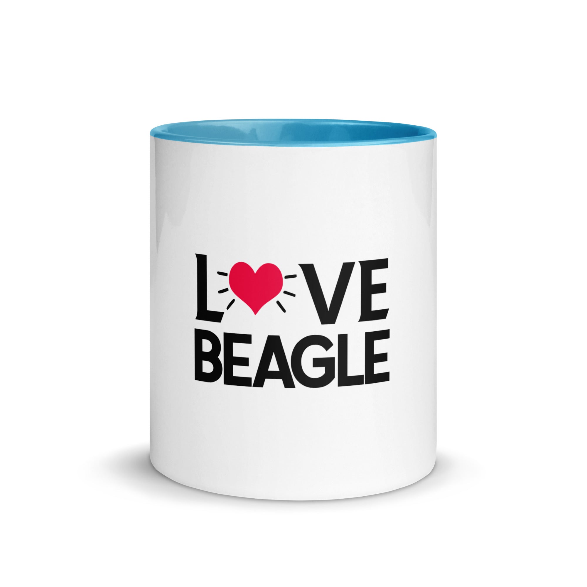 LOVE BEAGLE - Mug with Color Inside