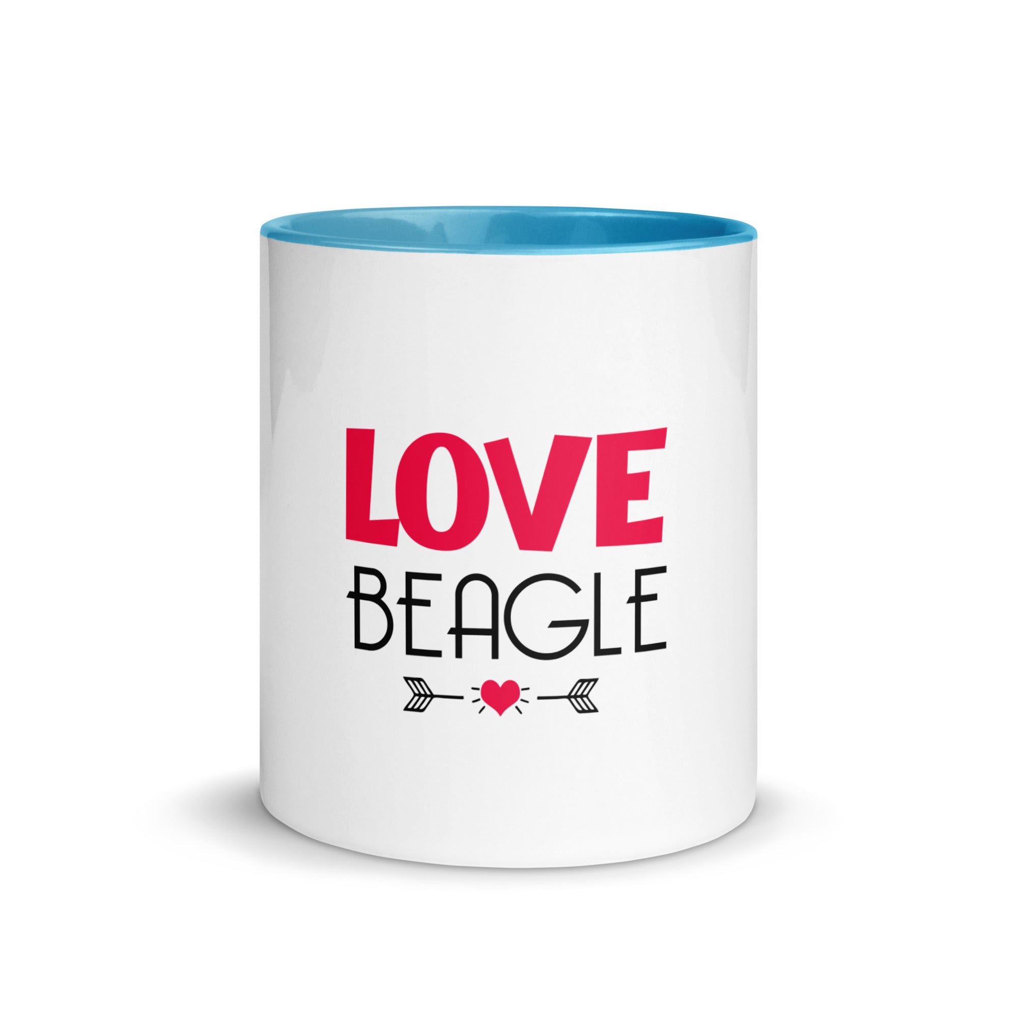 LOVE BEAGLE - Mug with Color Inside