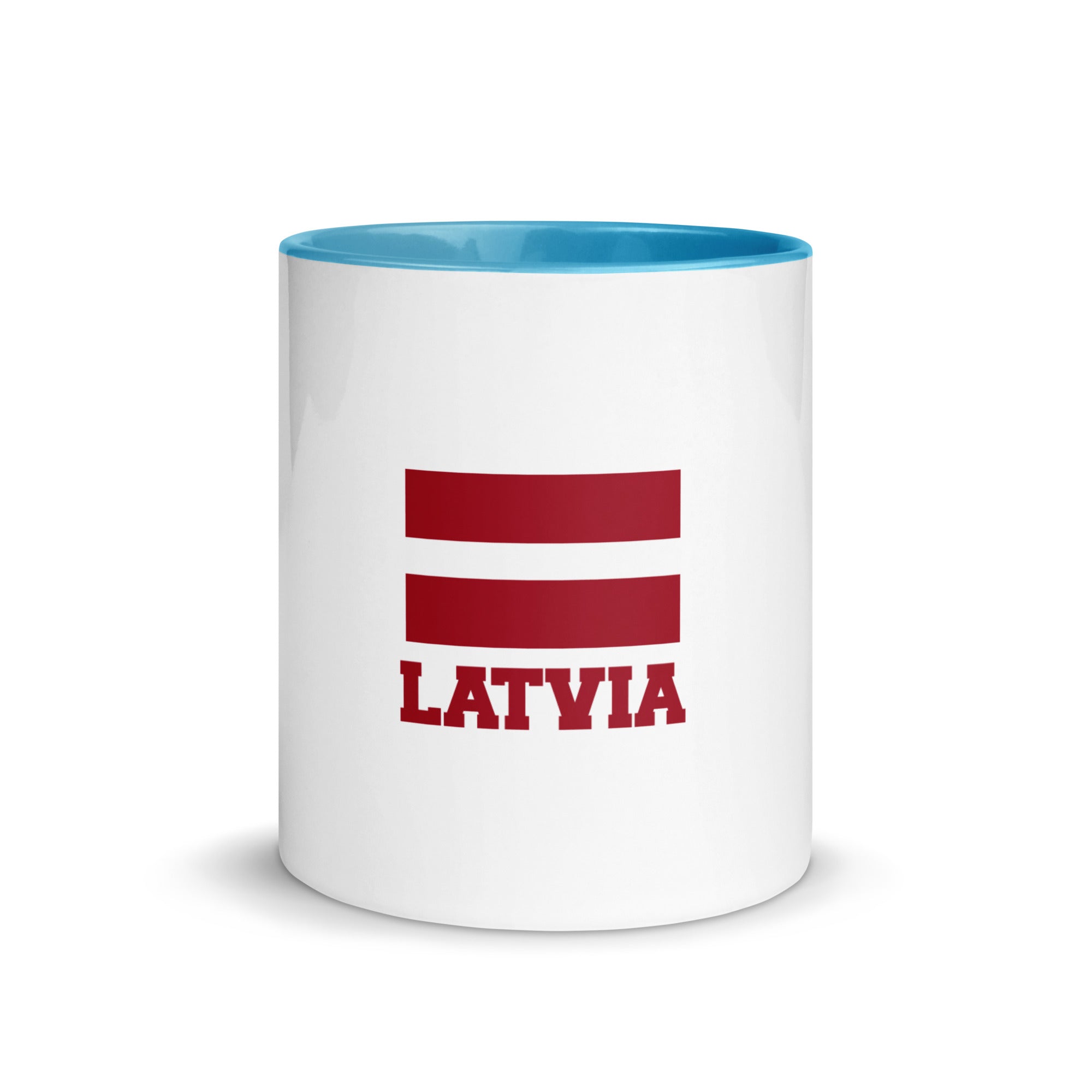 LATVIA - Mug with Color Inside