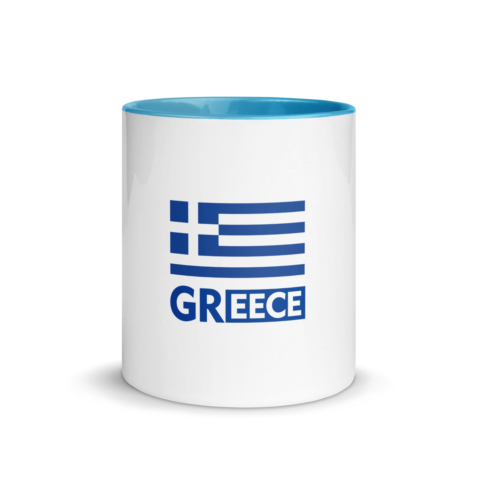 GREECE - Mug with Color Inside