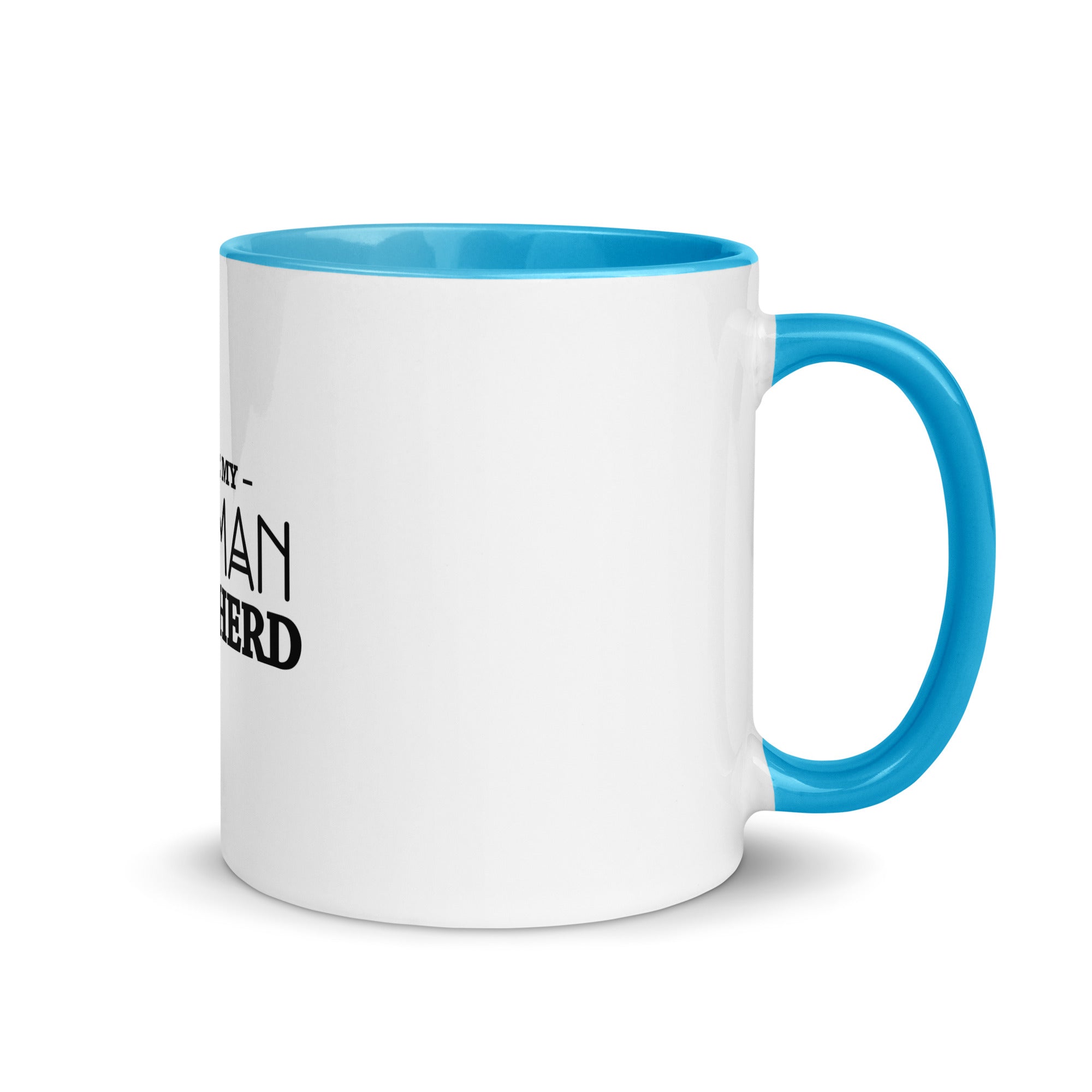 I LOVE MY GERMAN SHEPHERD - Mug with Color Inside