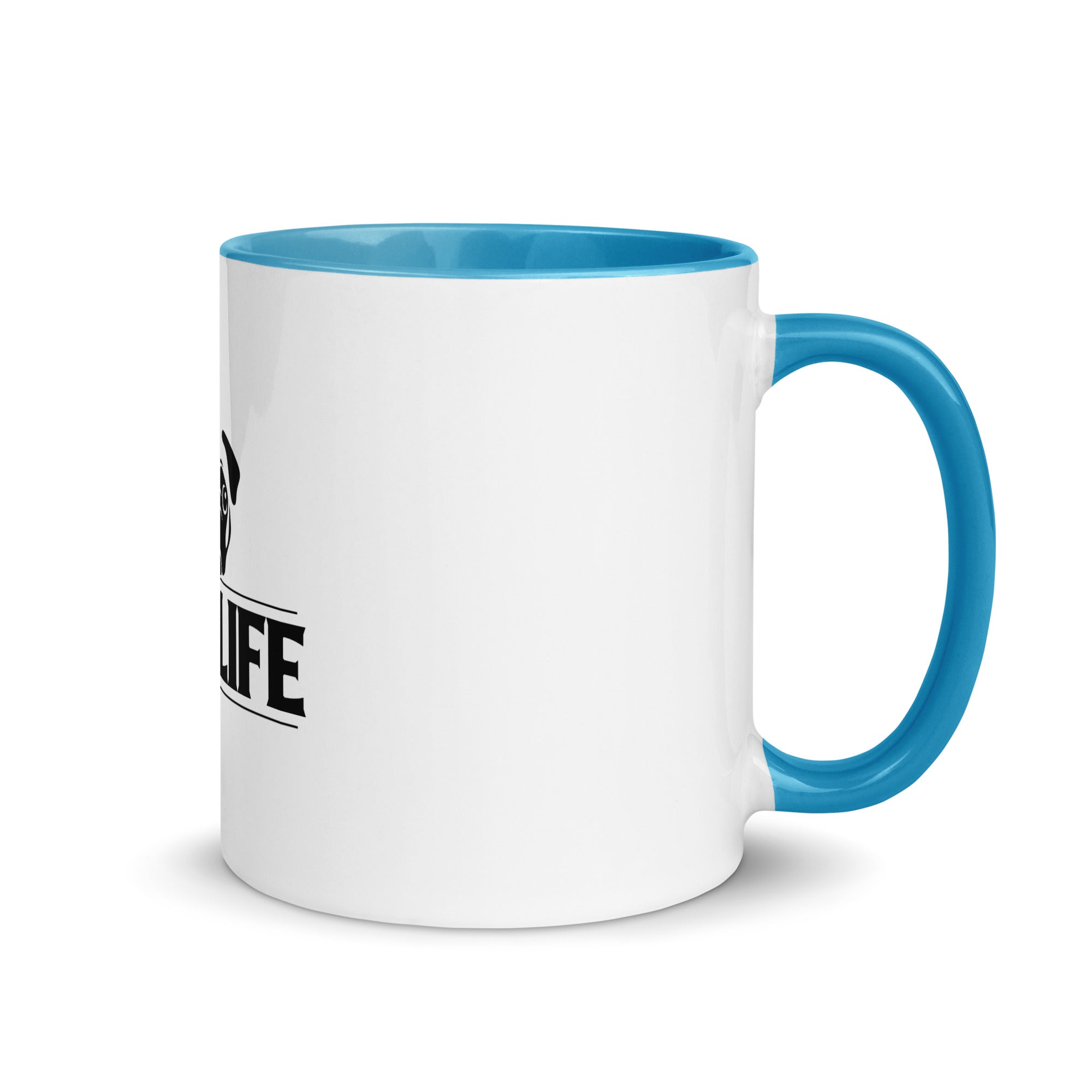 PUG LIFE - Mug with Color Inside
