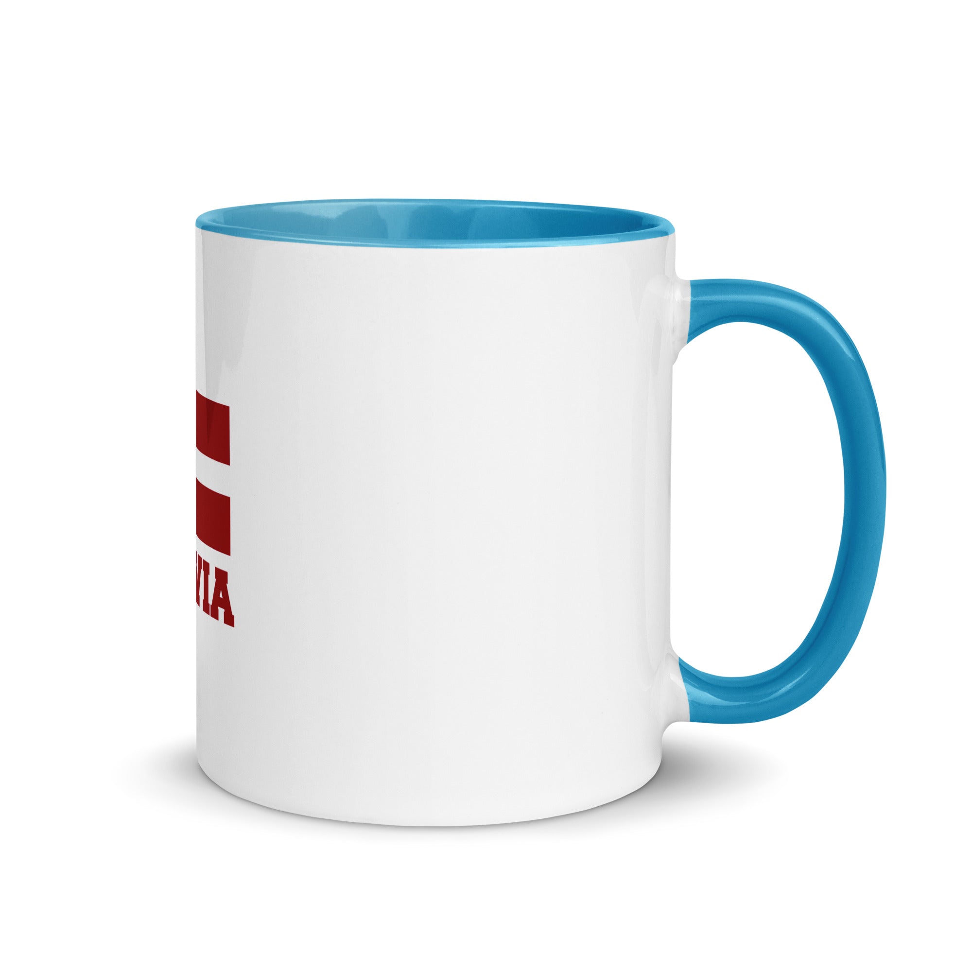 LATVIA - Mug with Color Inside