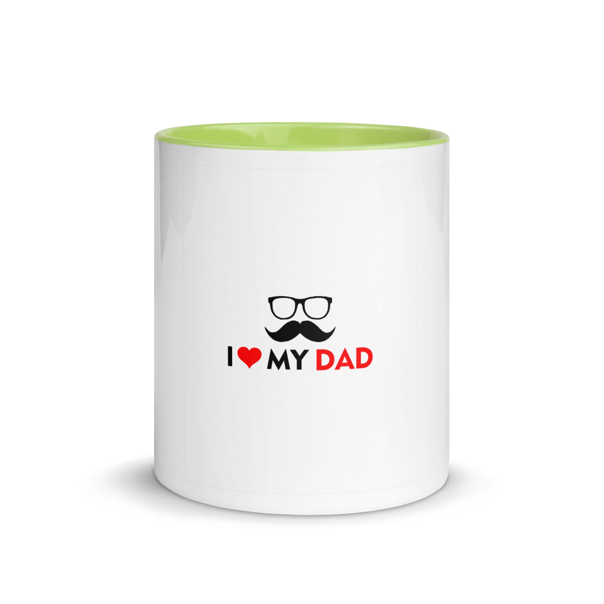 I LOVE MY DAD - Mug with Color Inside