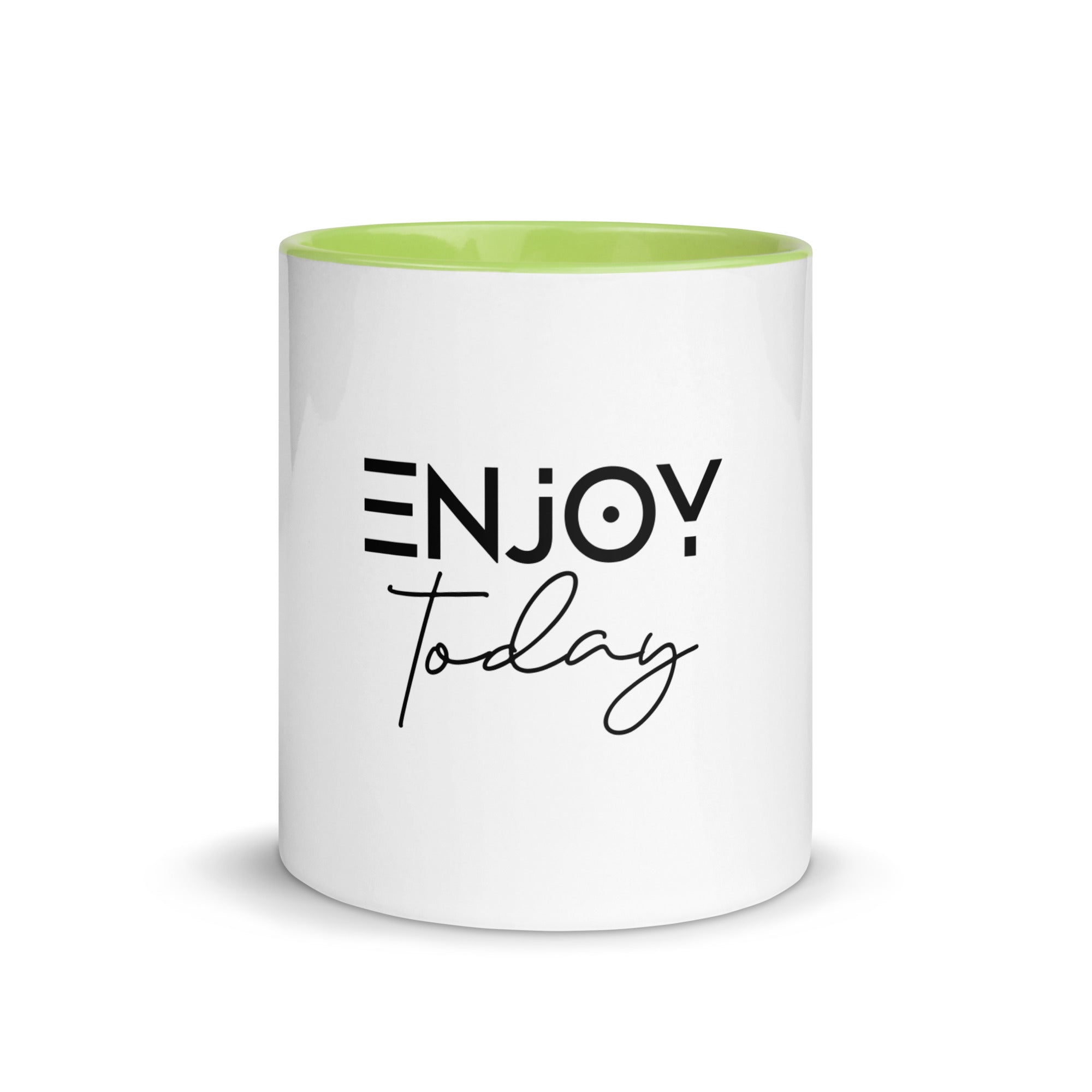 ENJOY TODAY - Mug with Color Inside