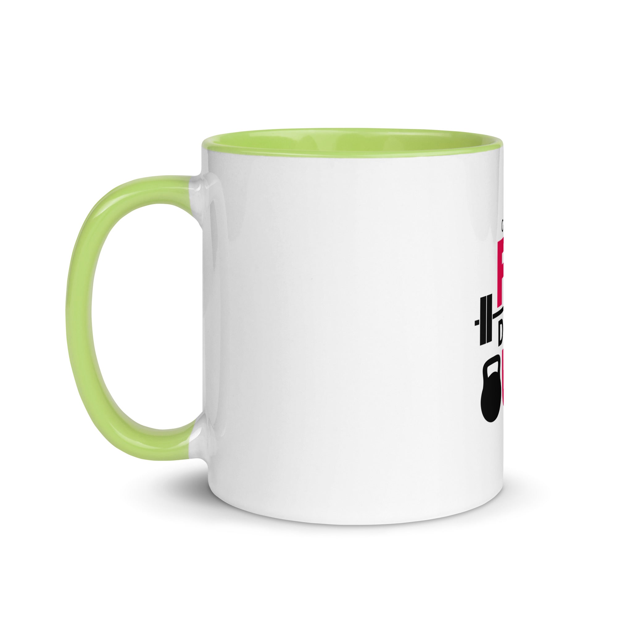 GET FIT DON'T QUIT - Mug with Color Inside