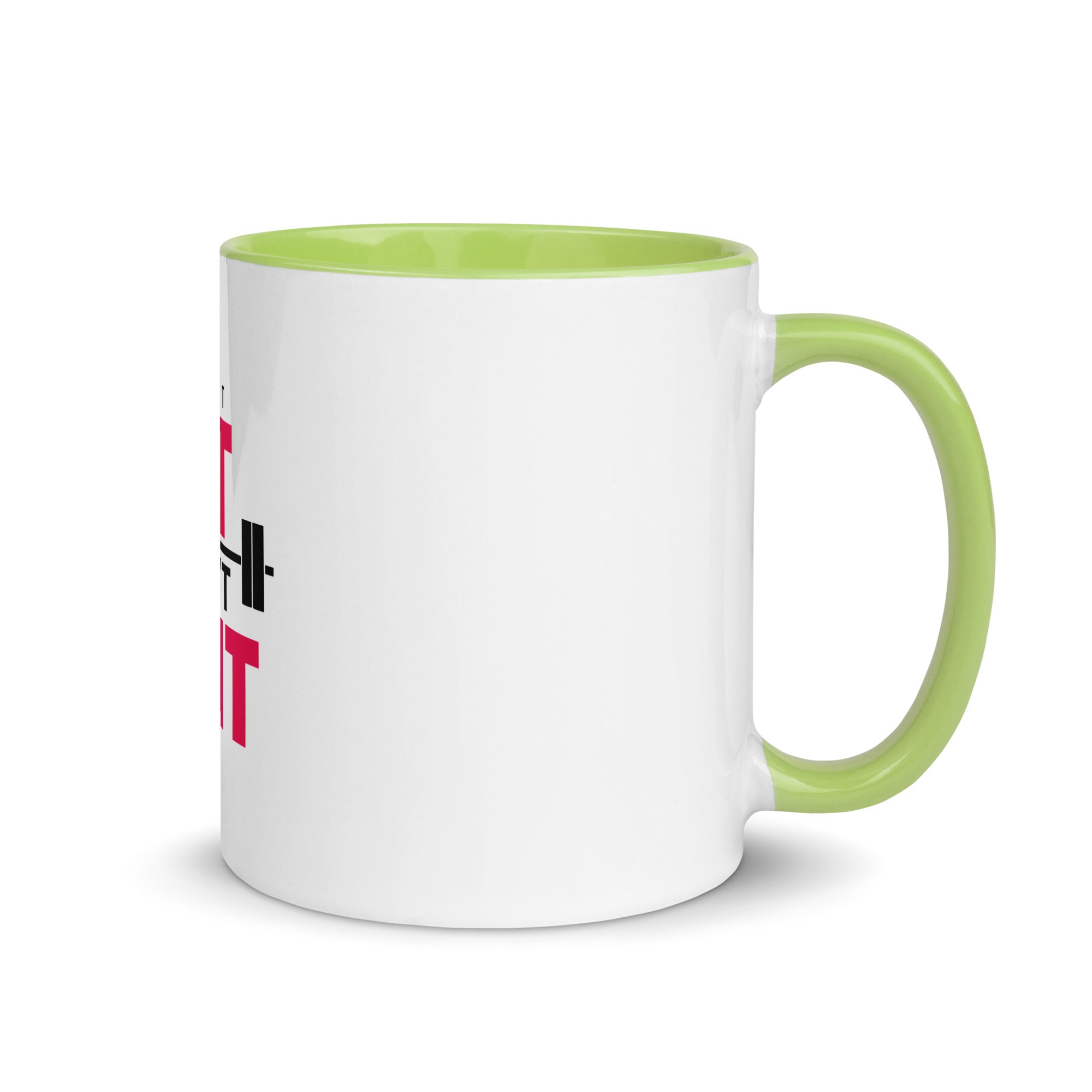 GET FIT DON'T QUIT - Mug with Color Inside