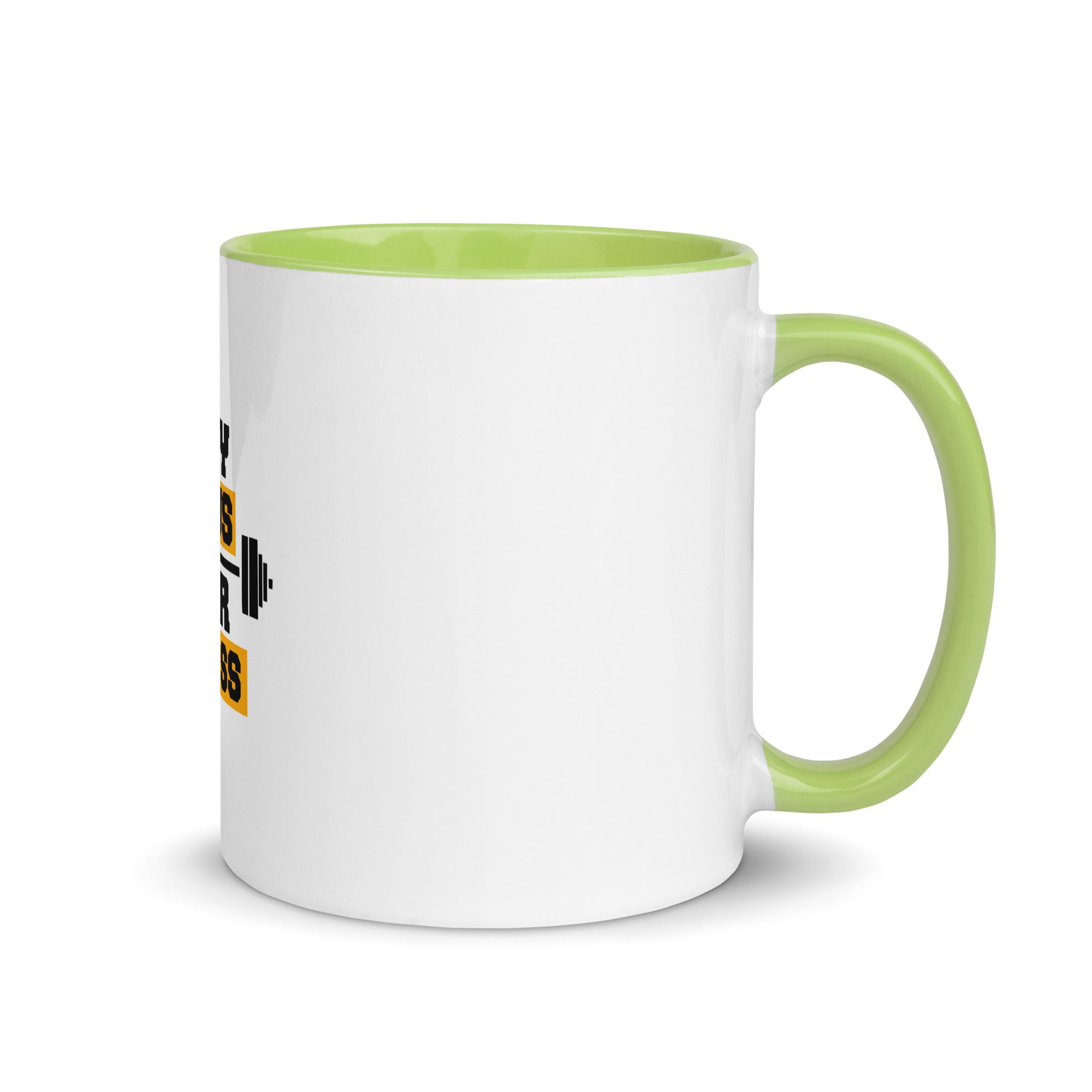 ONLY FOCUS YOUR FITNESS - Mug with Color Inside