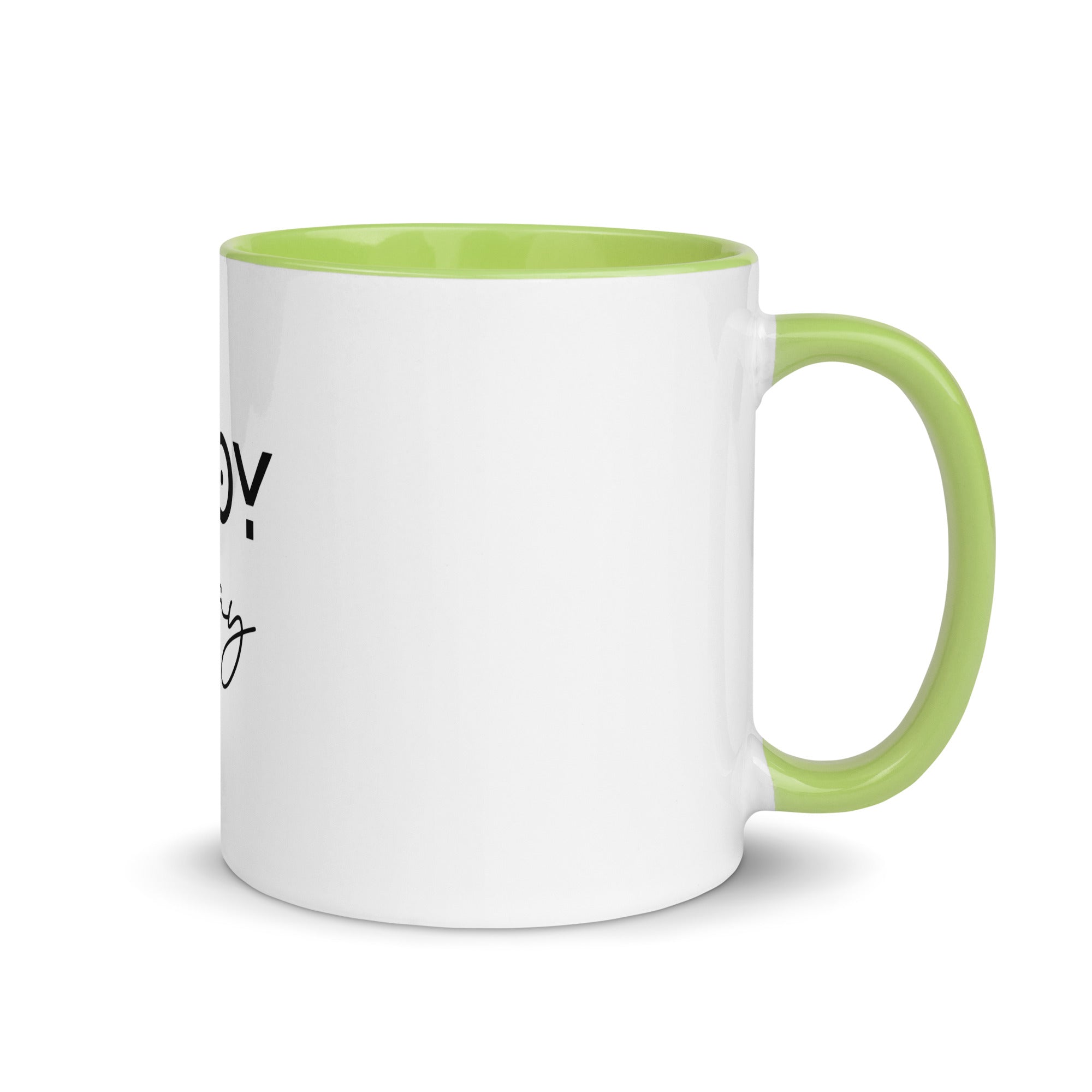 ENJOY TODAY - Mug with Color Inside