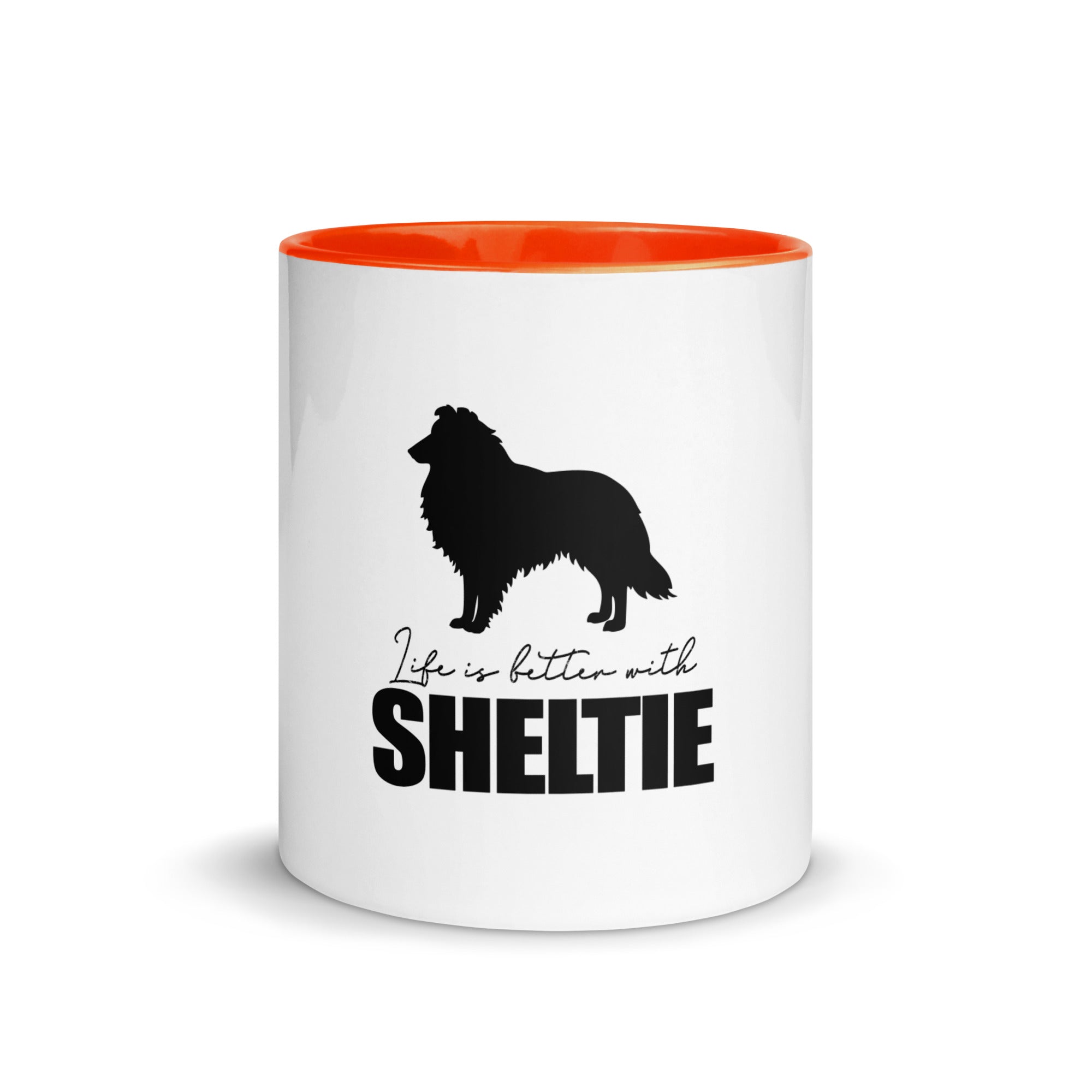 LIFE IS BETTER WITH SHELTIE - Mug with Color Inside