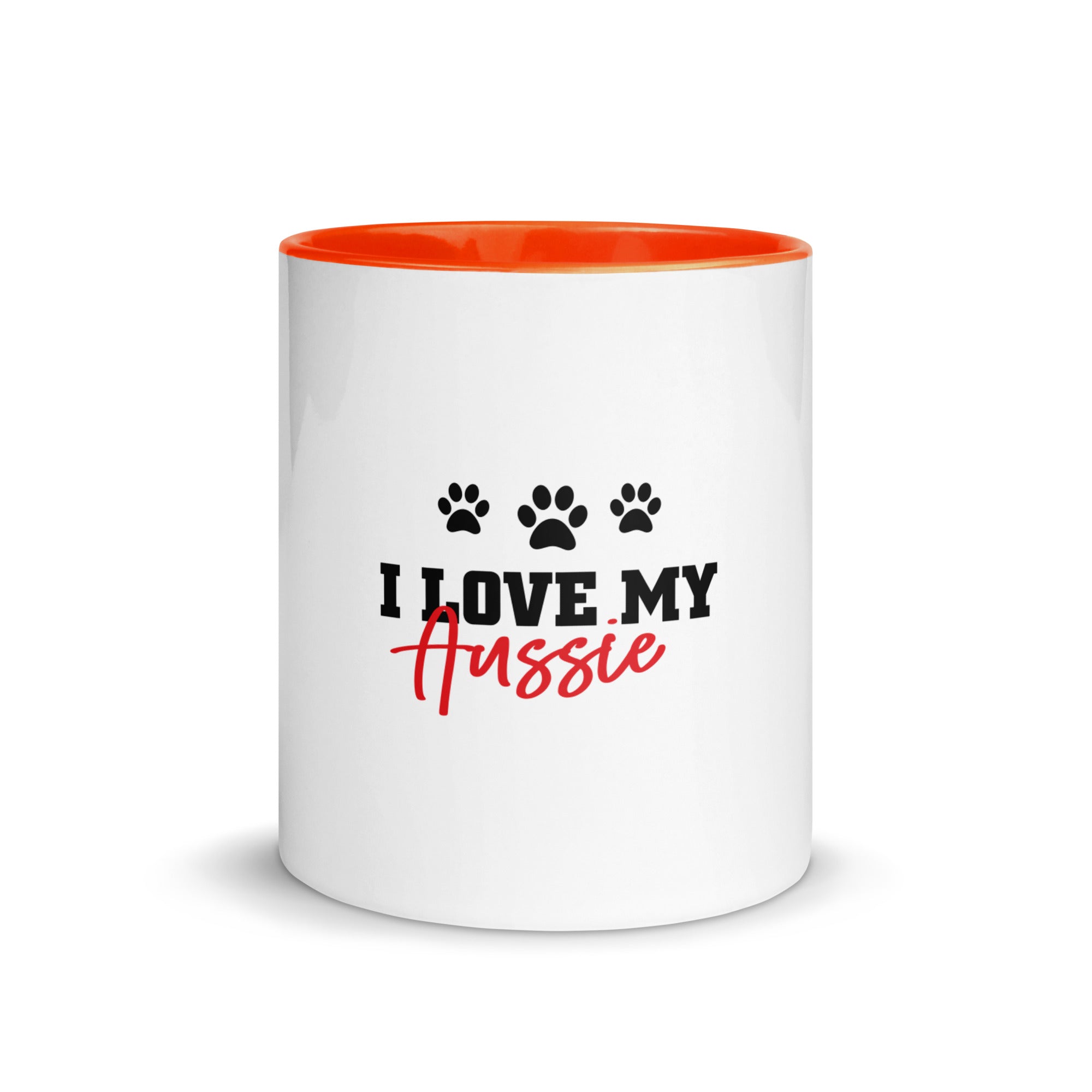 I LOVE MY AUSSIE - Mug with Color Inside