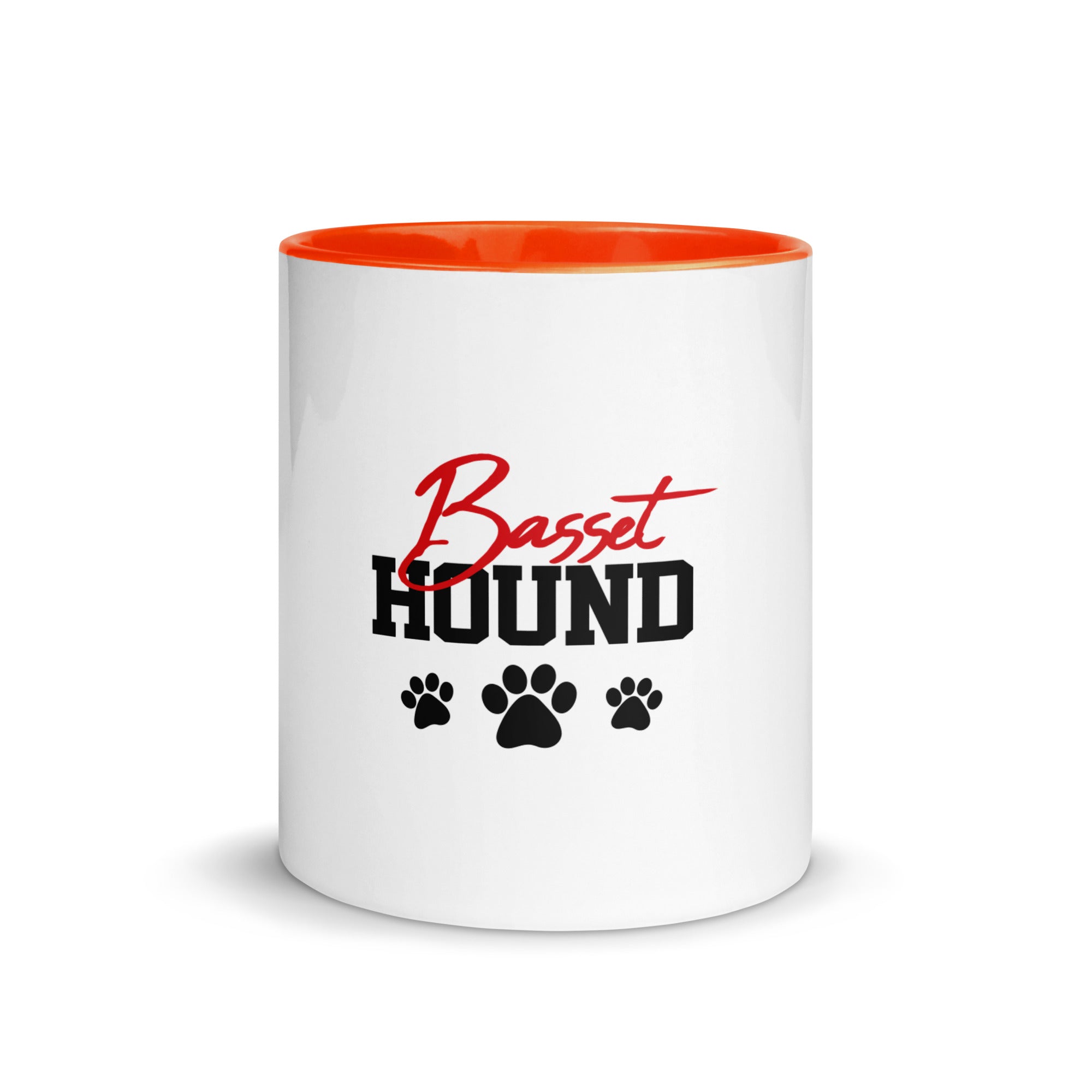 BASSET HOUND - Mug with Color Inside