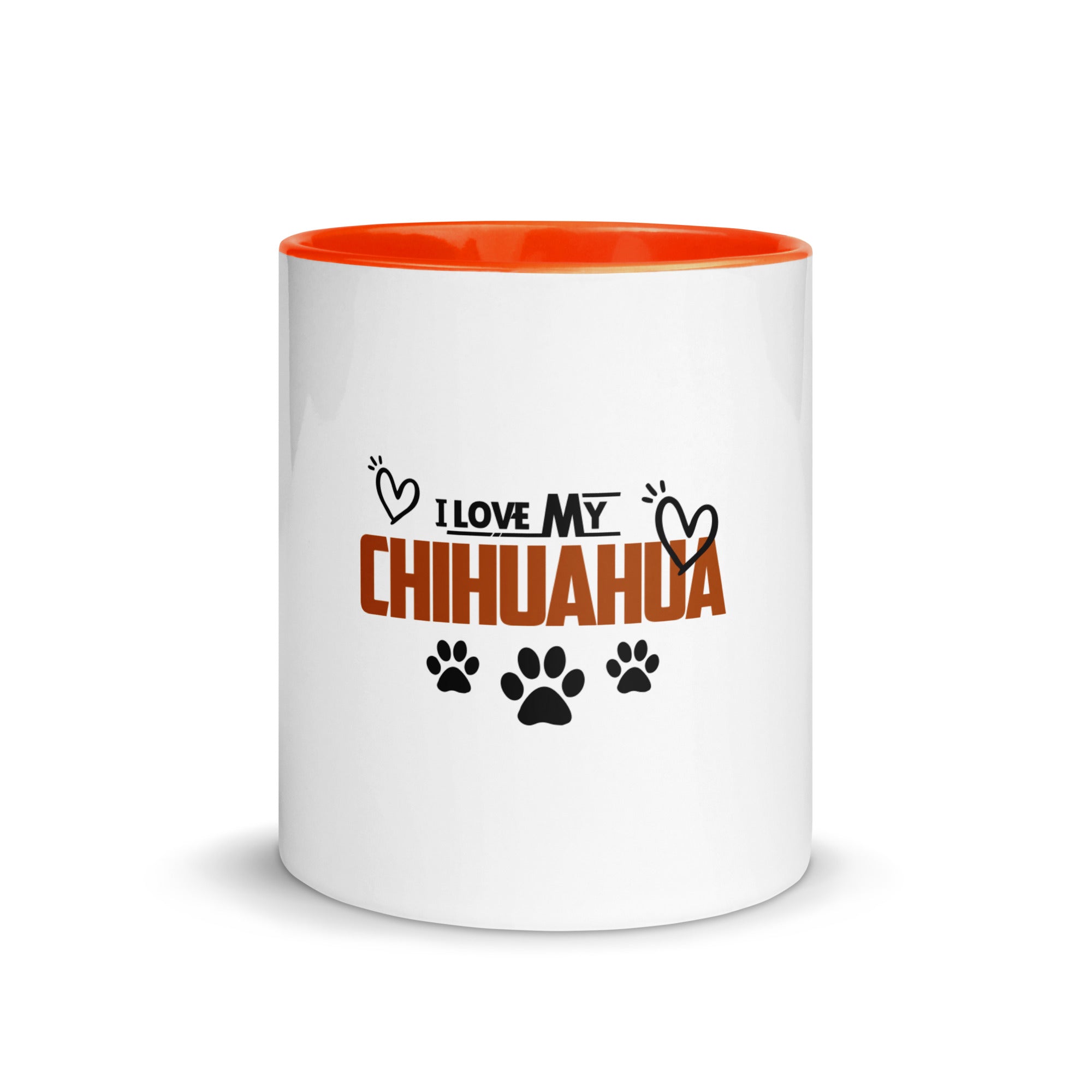 I LOVE MY CHIHUAHUA - Mug with Color Inside