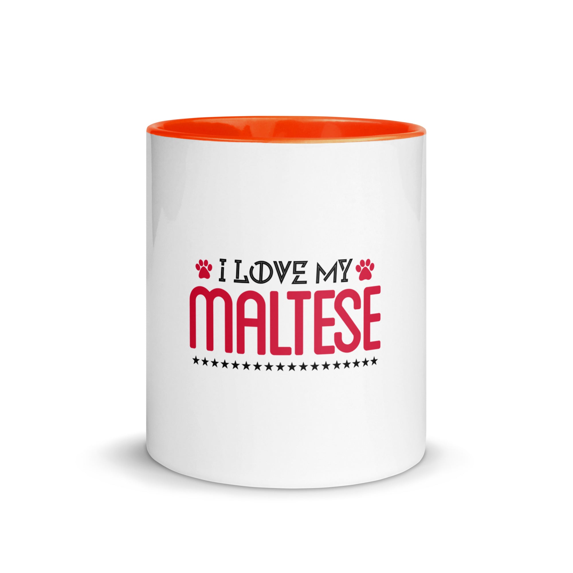 I LOVE MY MALTESE - Mug with Color Inside