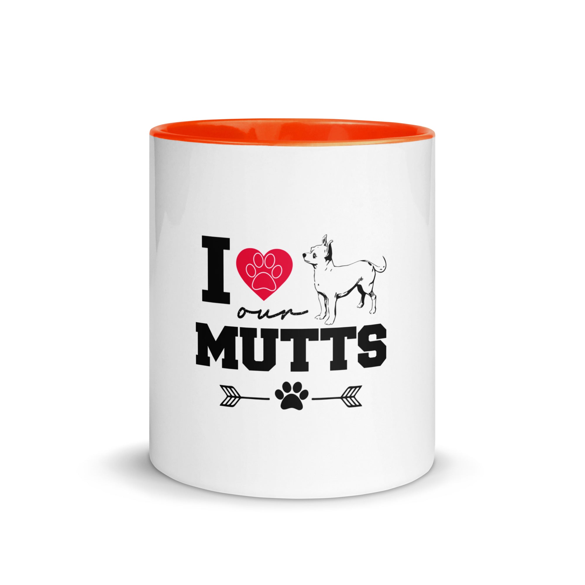 I LOVE OUR MUTTS - Mug with Color Inside