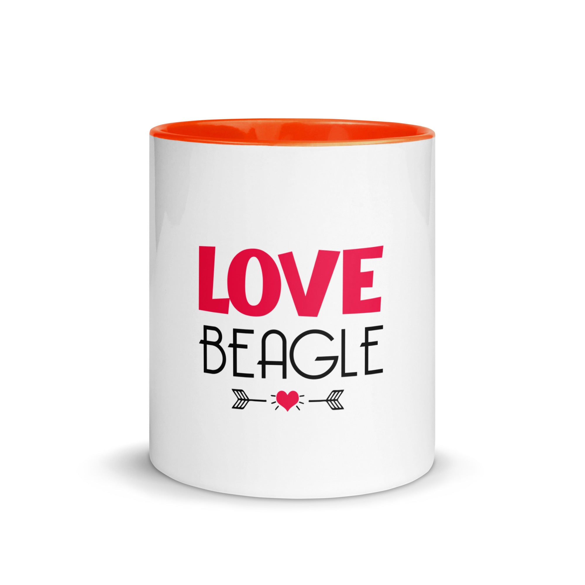 LOVE BEAGLE - Mug with Color Inside