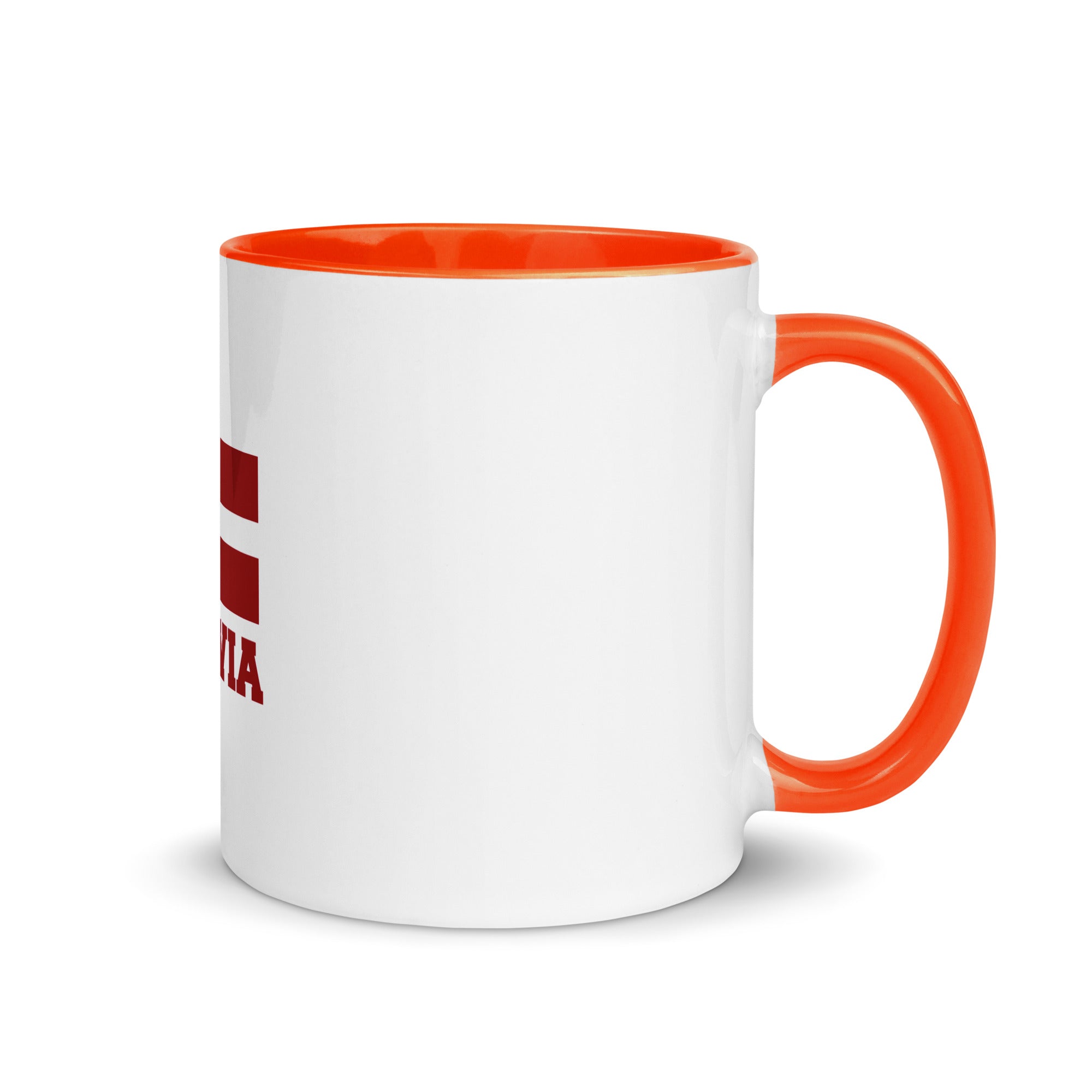 LATVIA - Mug with Color Inside