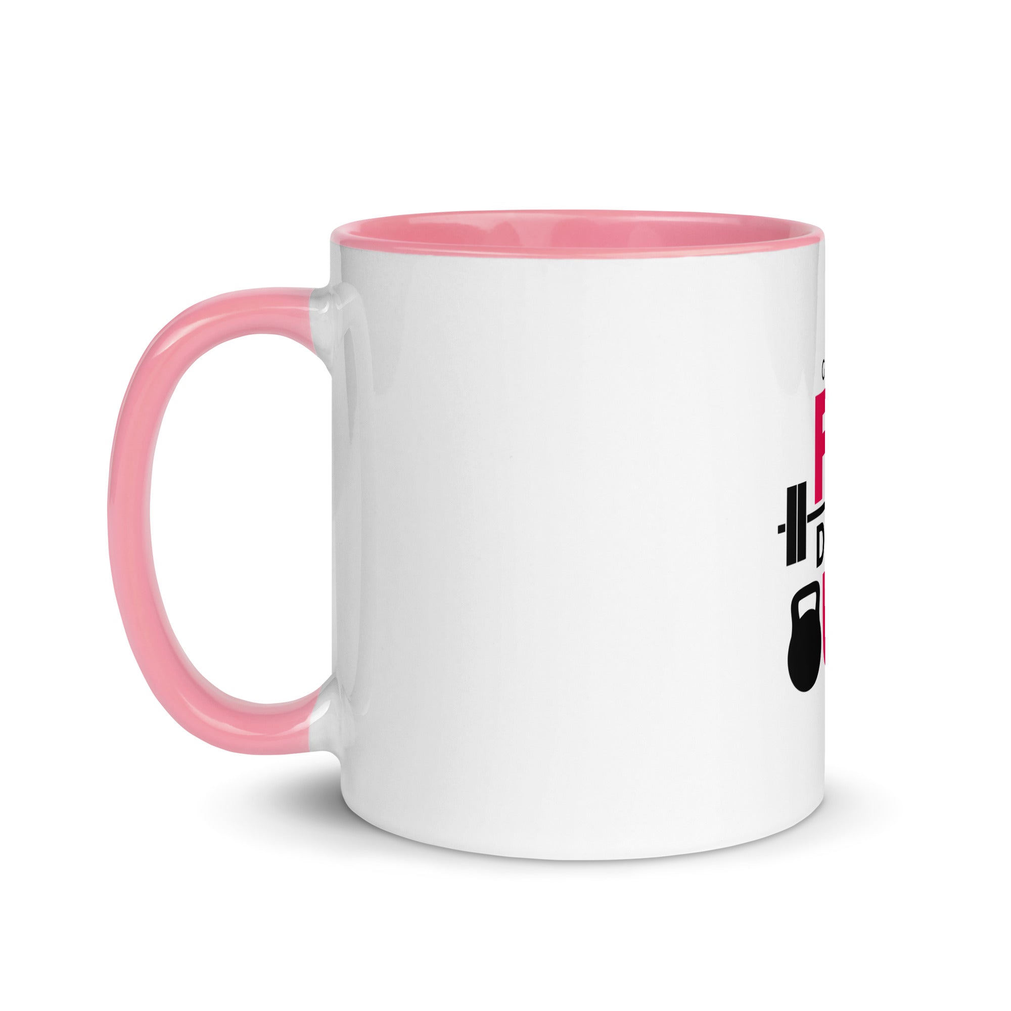 GET FIT DON'T QUIT - Mug with Color Inside