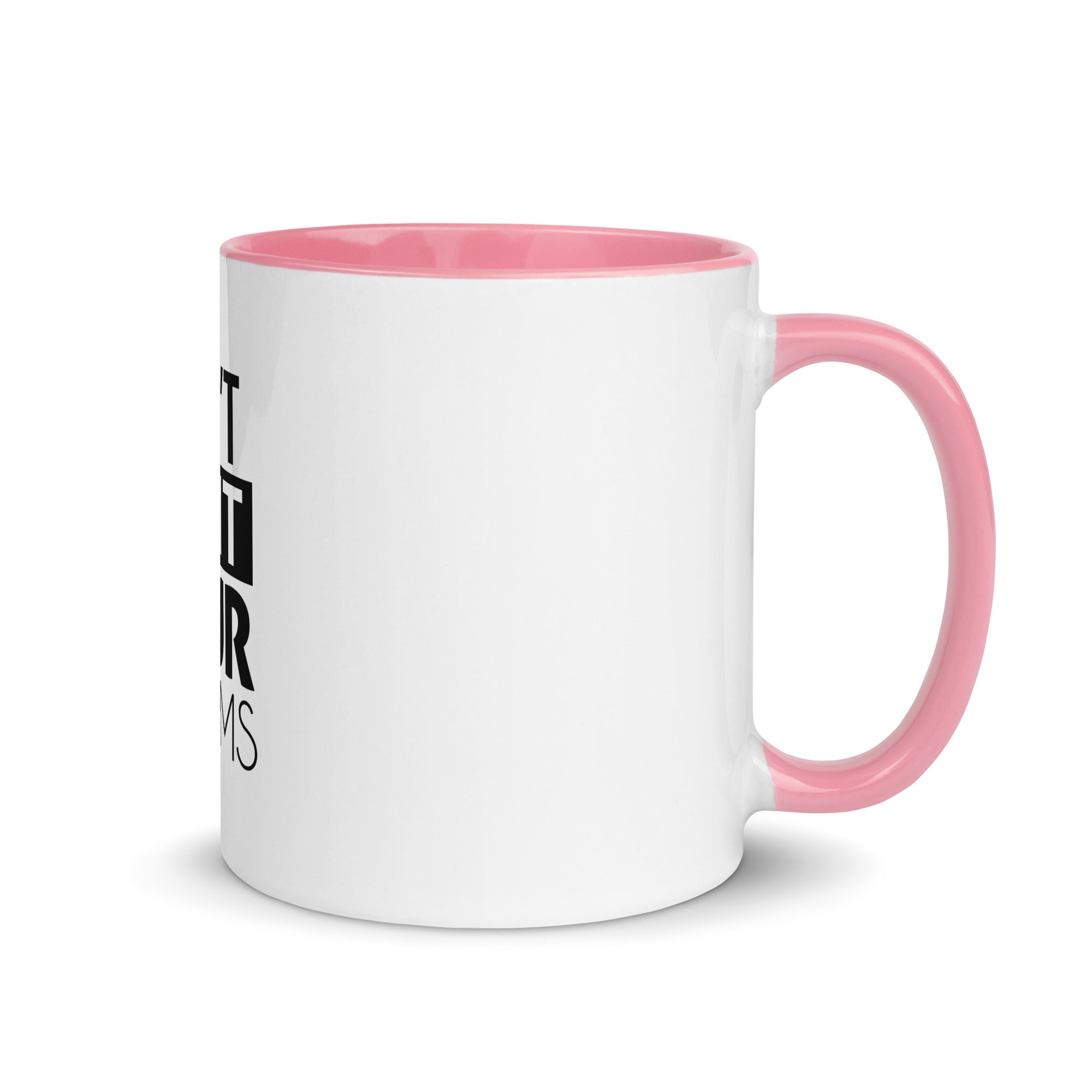 DON'T LIMIT YOUR DREAMS - Mug with Color Inside