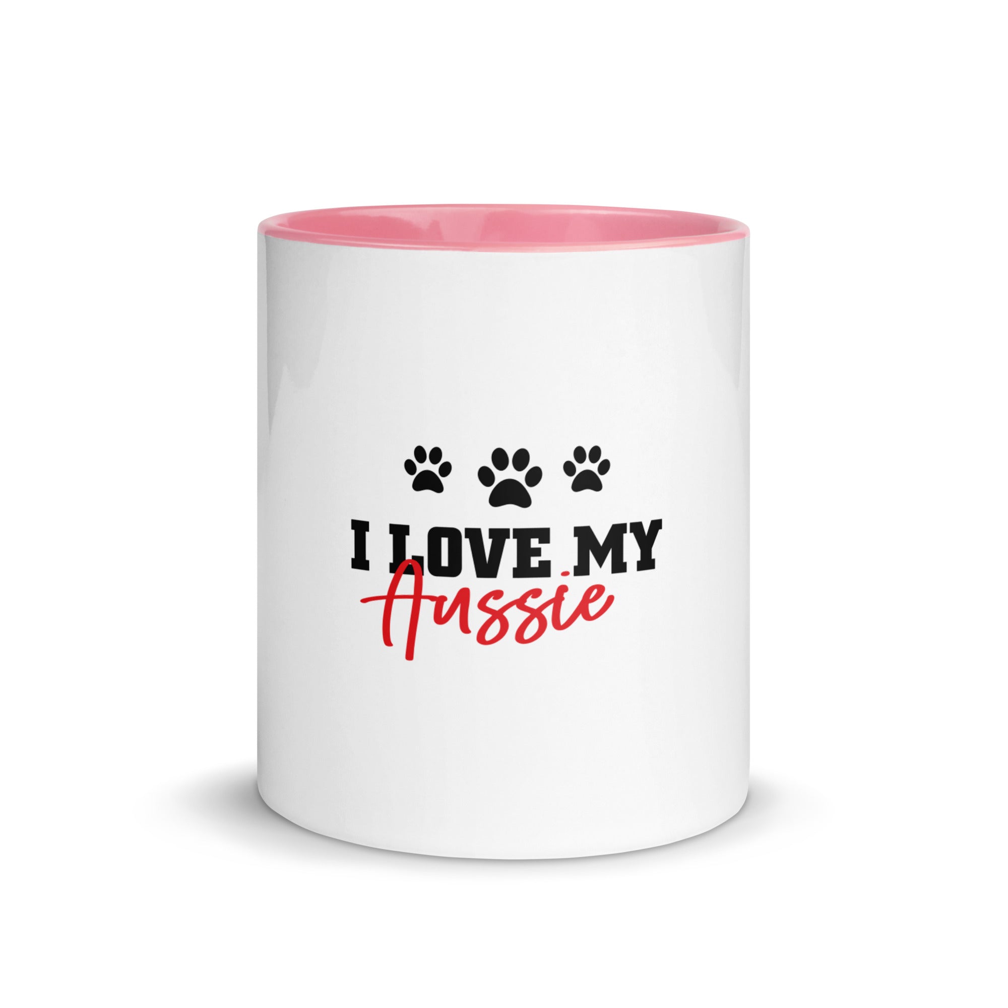 I LOVE MY AUSSIE - Mug with Color Inside