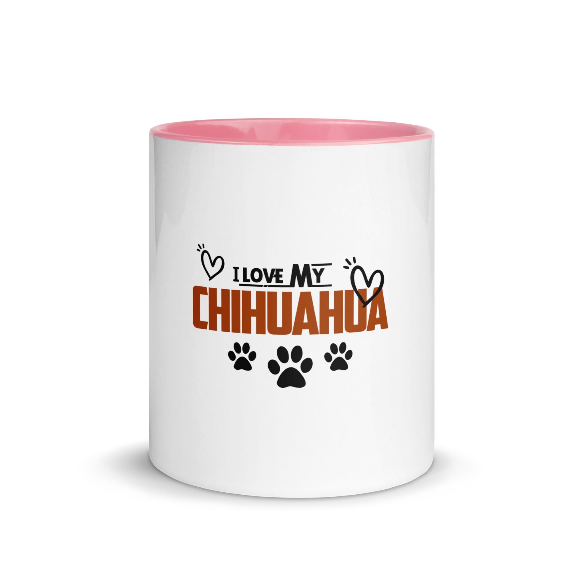 I LOVE MY CHIHUAHUA - Mug with Color Inside