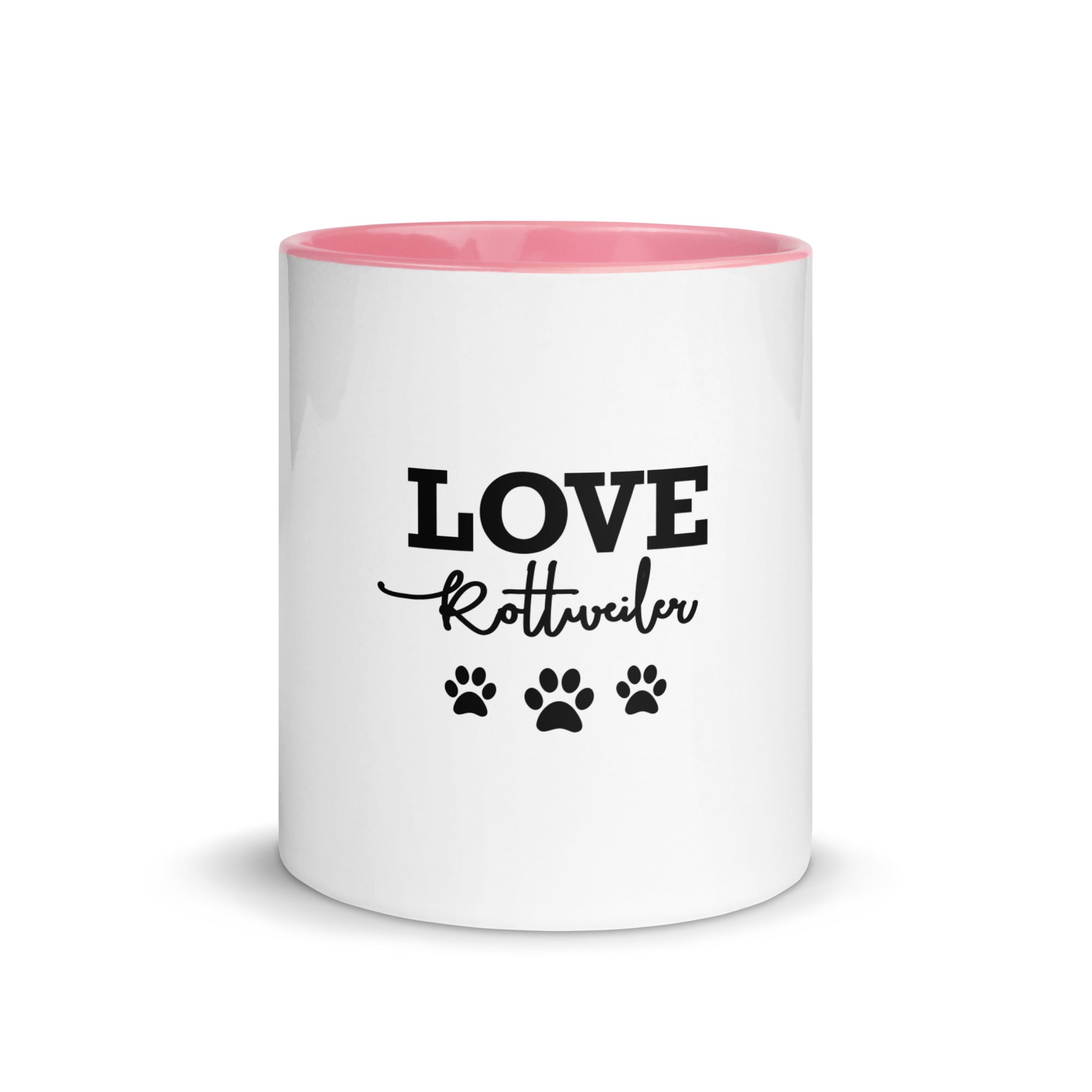 LOVE ROTTWEILER - Mug with Color Inside