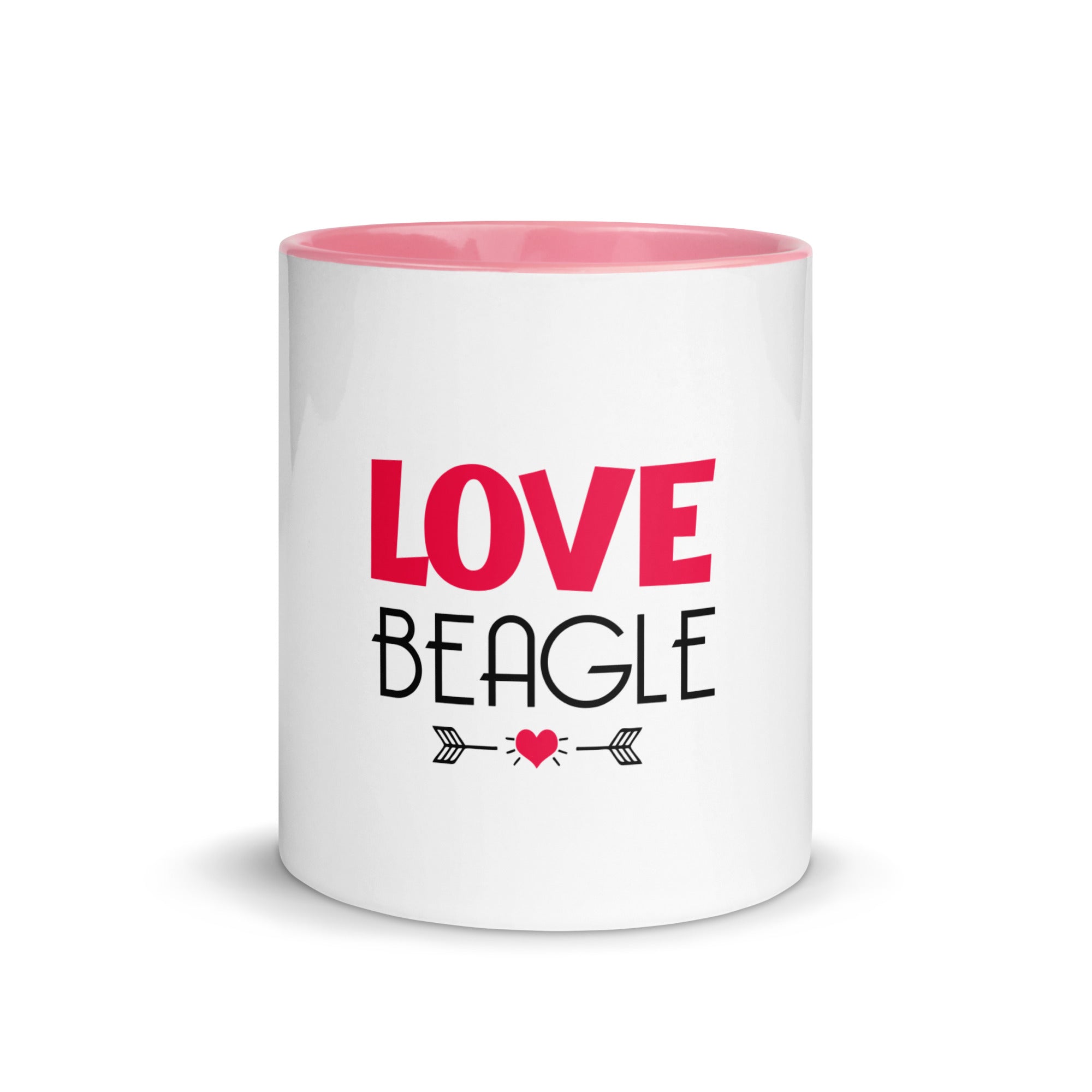 LOVE BEAGLE - Mug with Color Inside