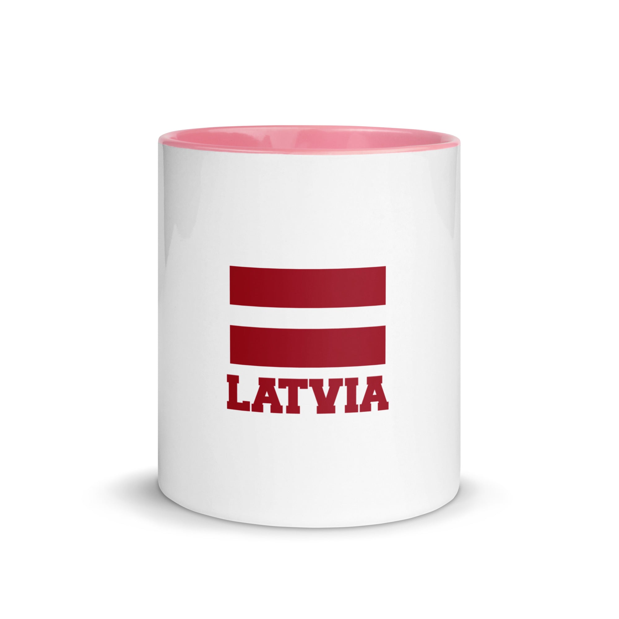 LATVIA - Mug with Color Inside