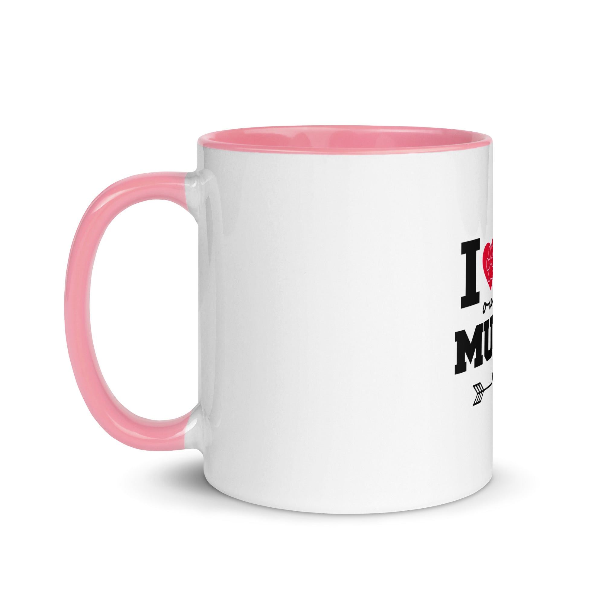 I LOVE OUR MUTTS - Mug with Color Inside