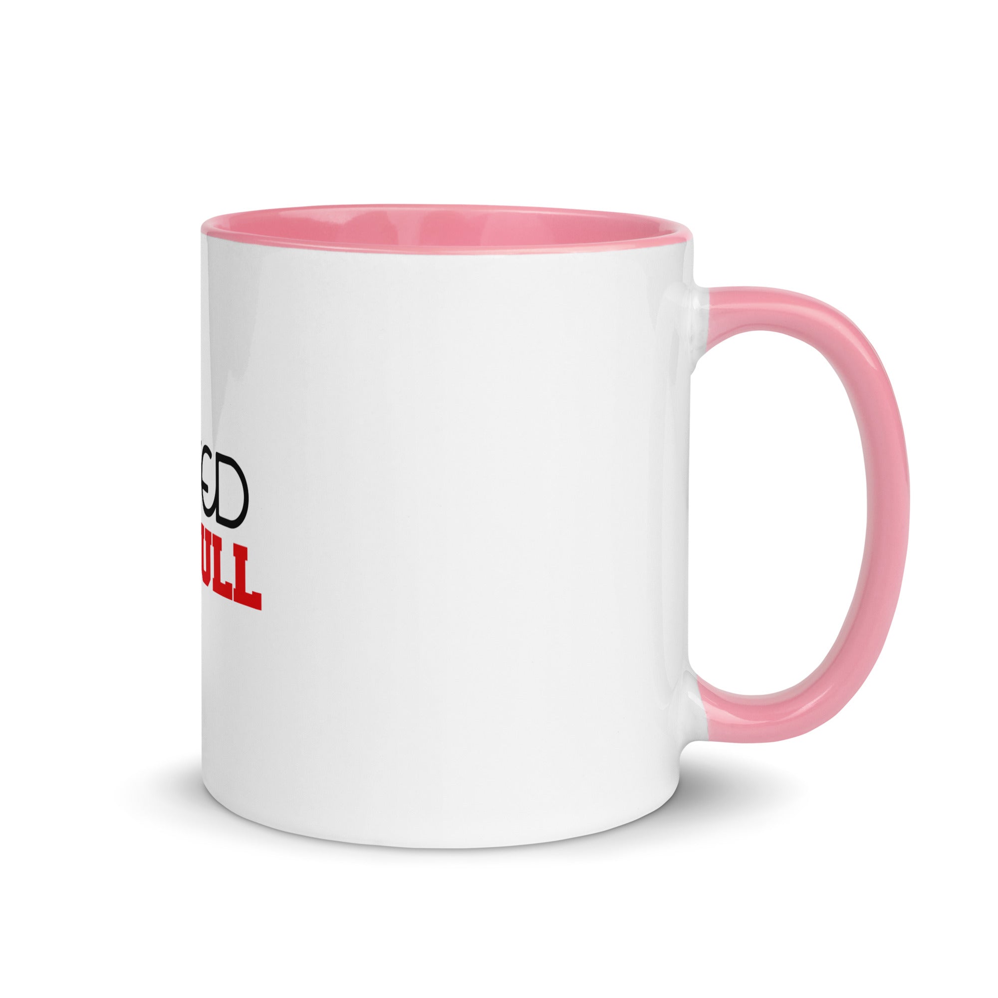 LOVED PITBULL - Mug with Color Inside