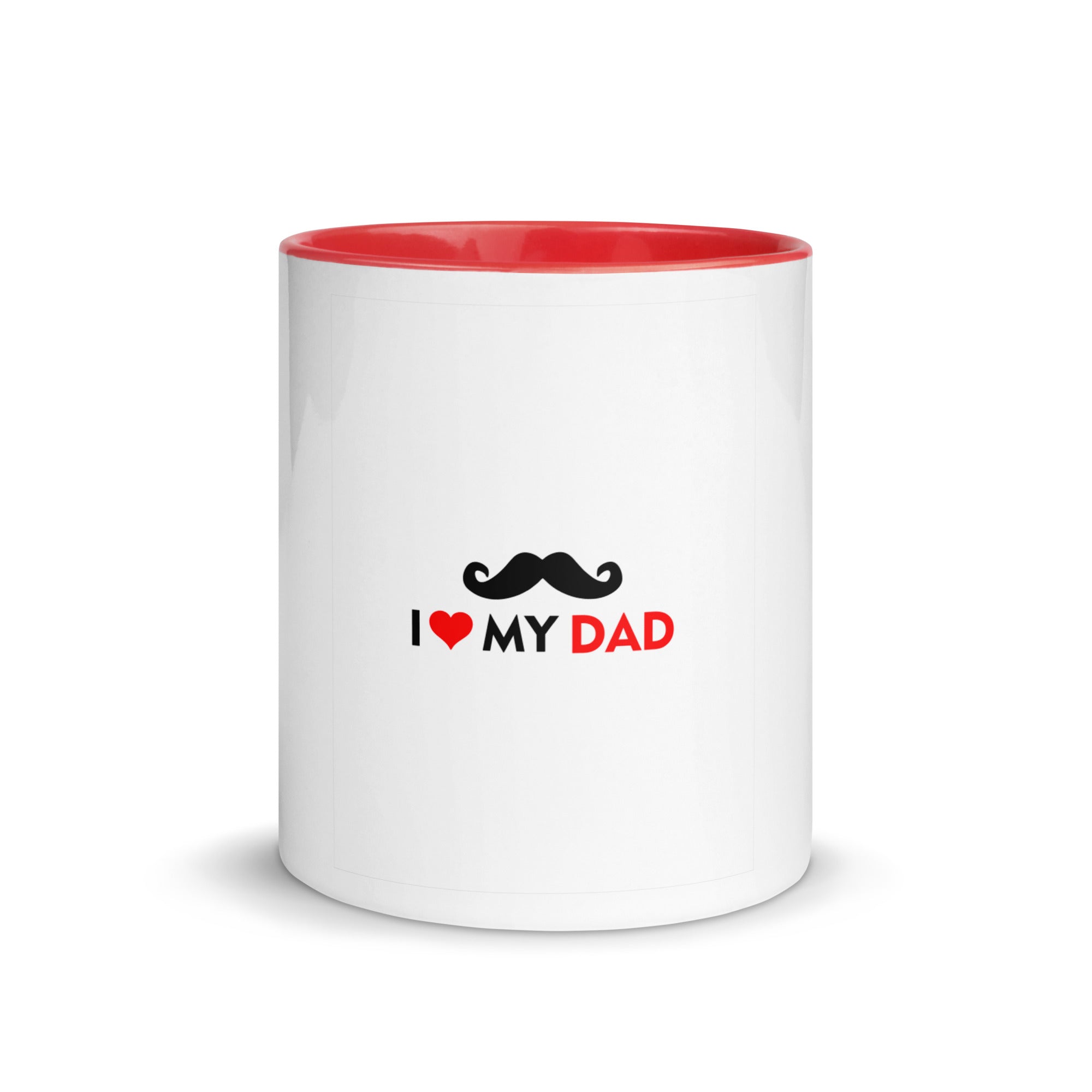 I LOVE MY DAD - Mug with Color Inside