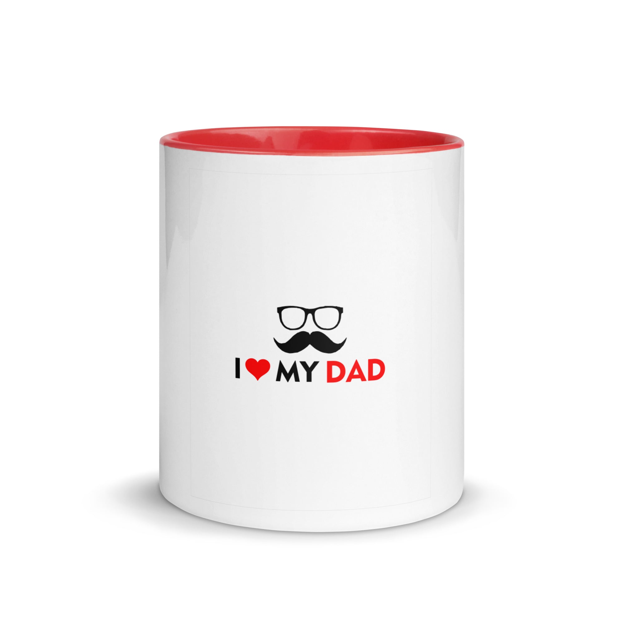 I LOVE MY DAD - Mug with Color Inside