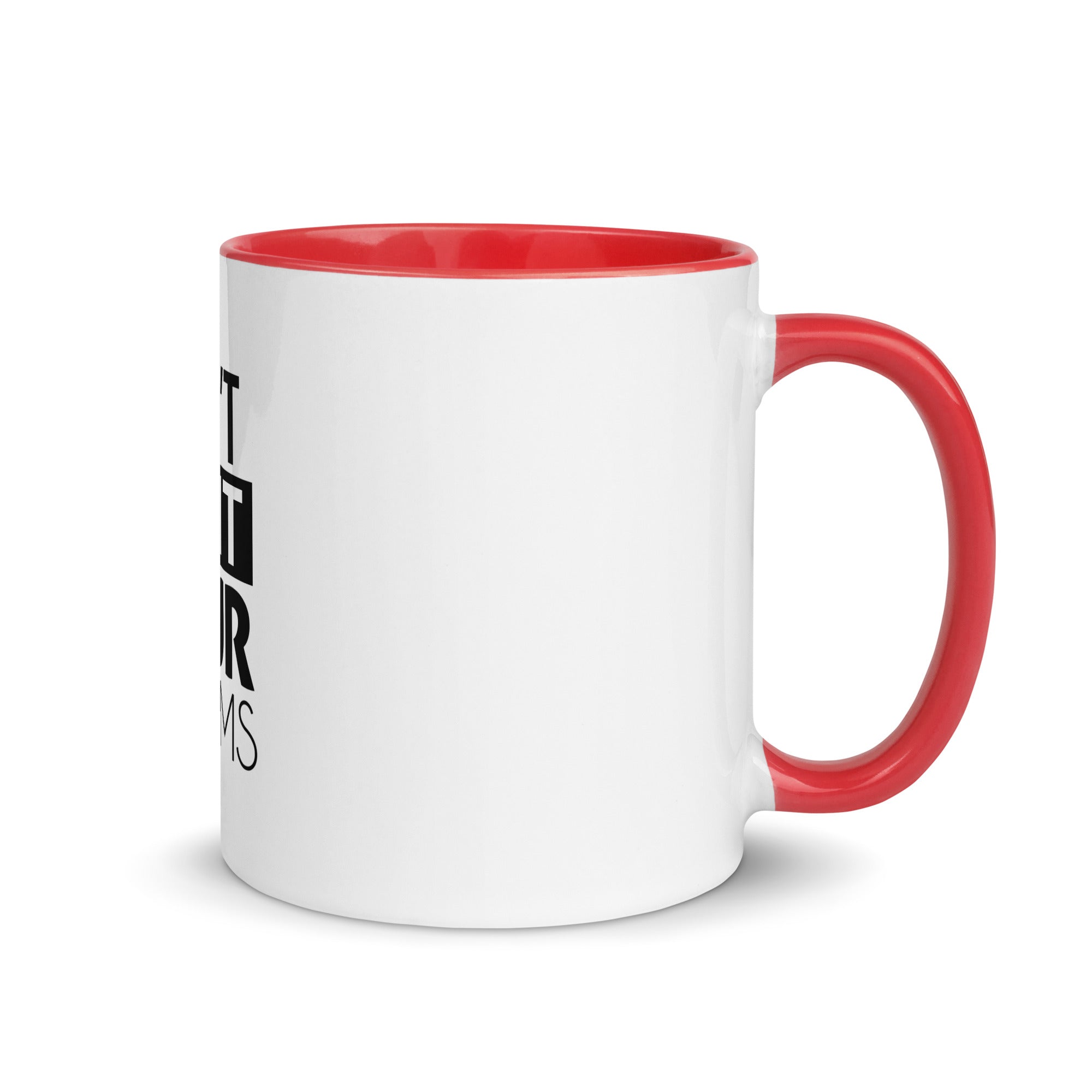 DON'T LIMIT YOUR DREAMS - Mug with Color Inside